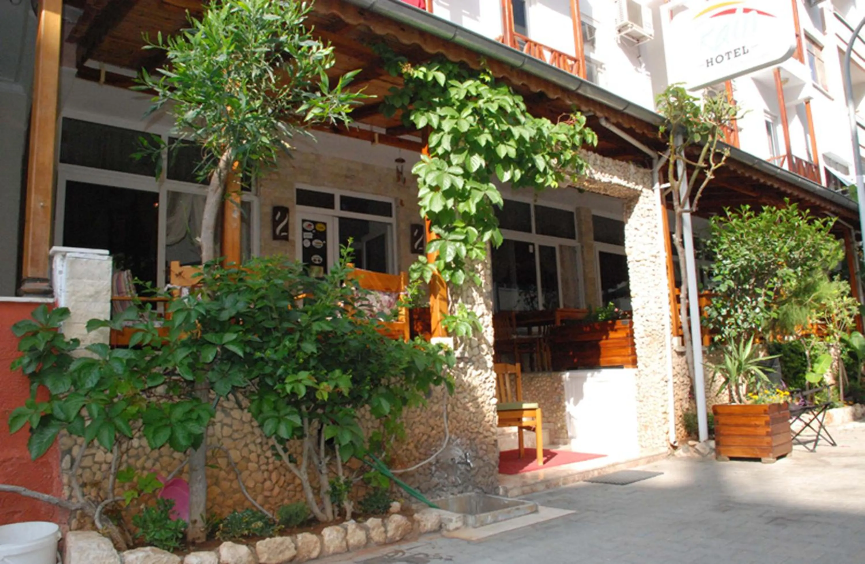 Property building in Rain Hotel