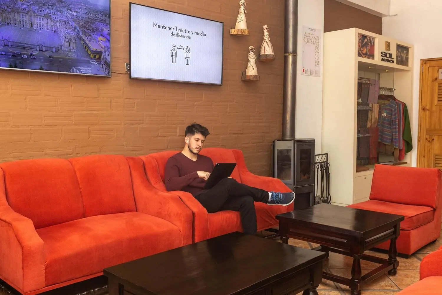 Living room in Casa Andina Standard Puno