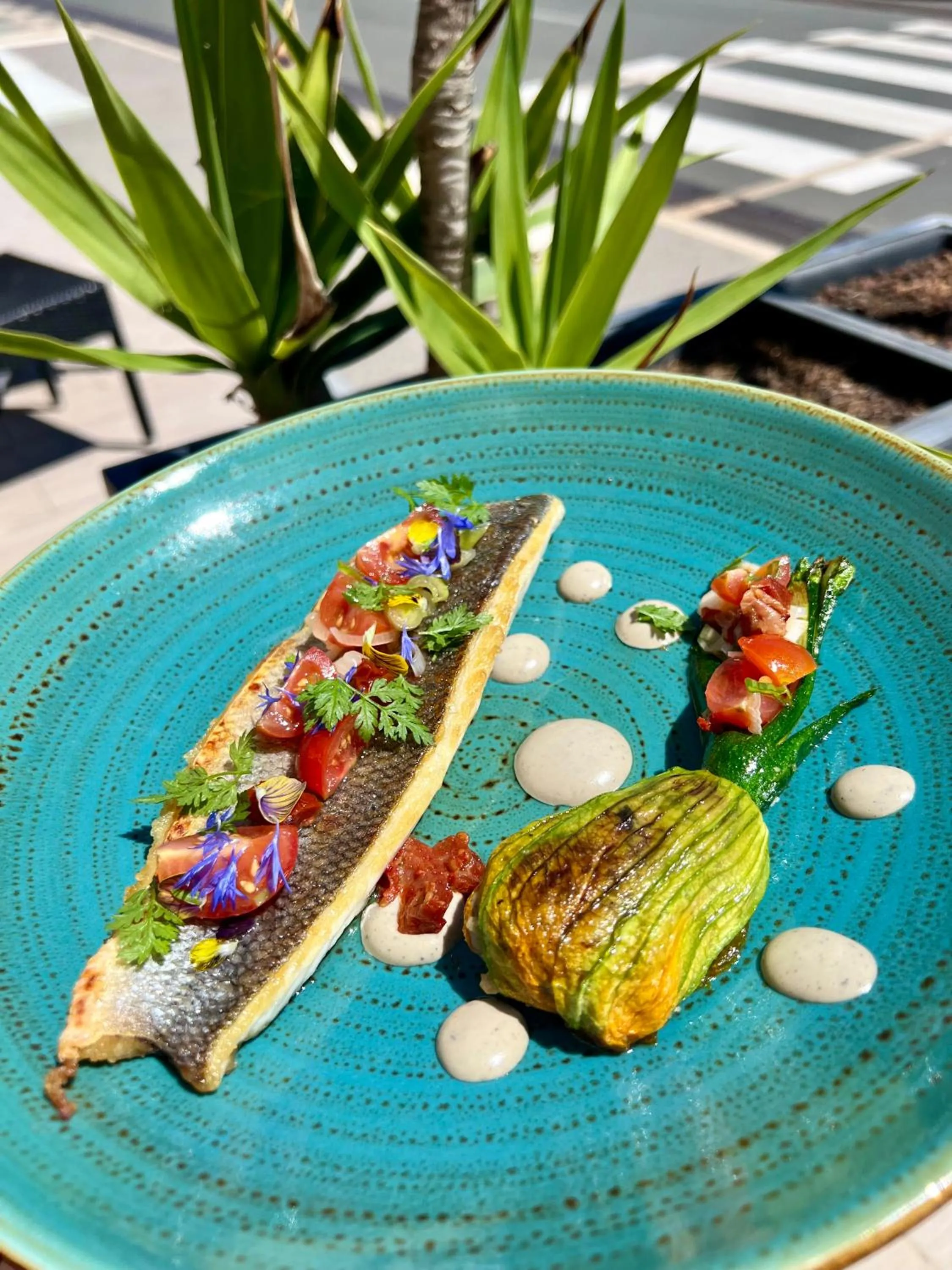 Food in Logis Hôtel & Restaurant Mediterranee