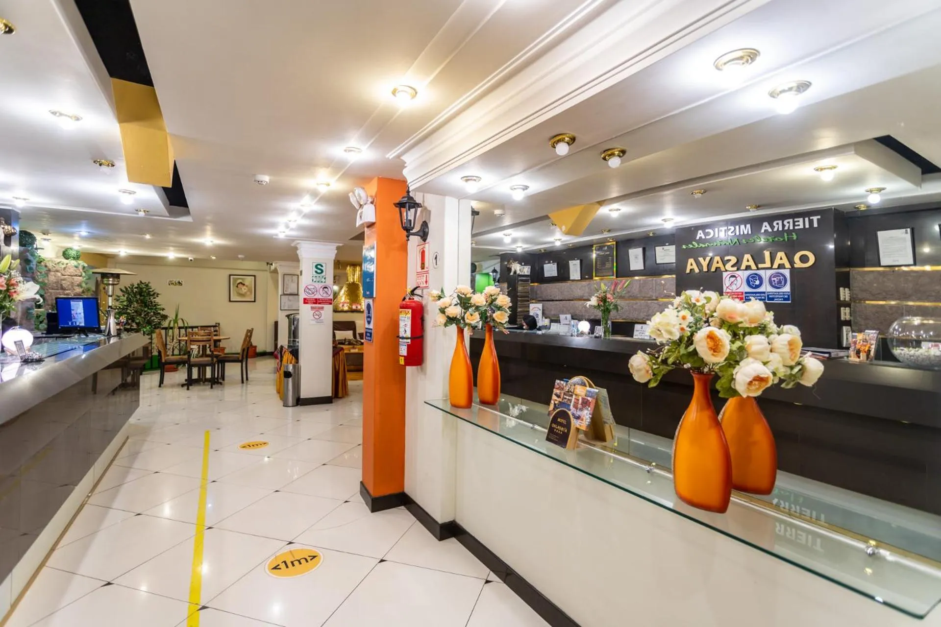 Lobby or reception in Hotel Qalasaya