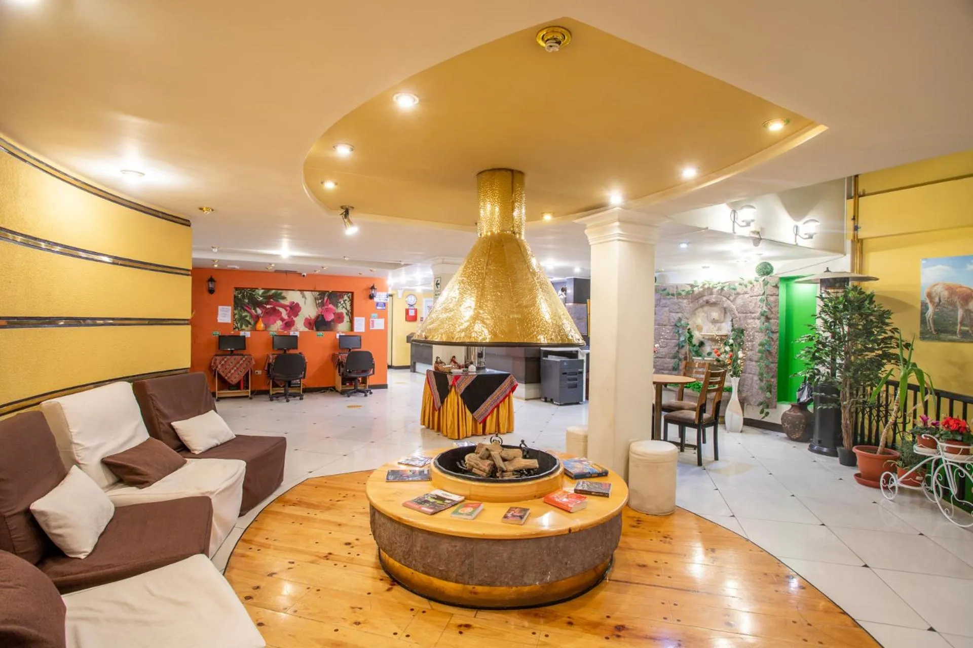 Lobby or reception in Hotel Qalasaya