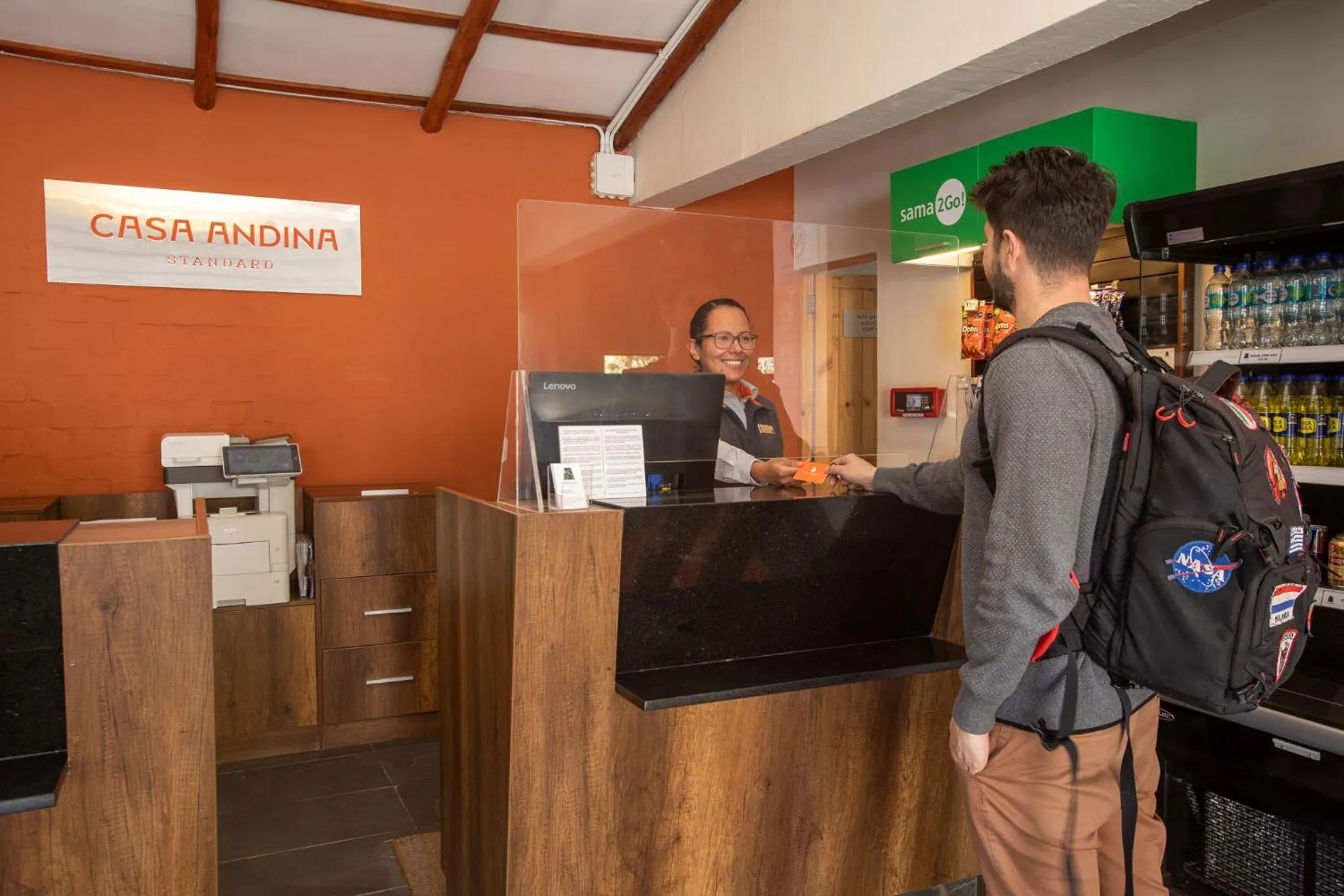 Lobby or reception in Casa Andina Standard Colca