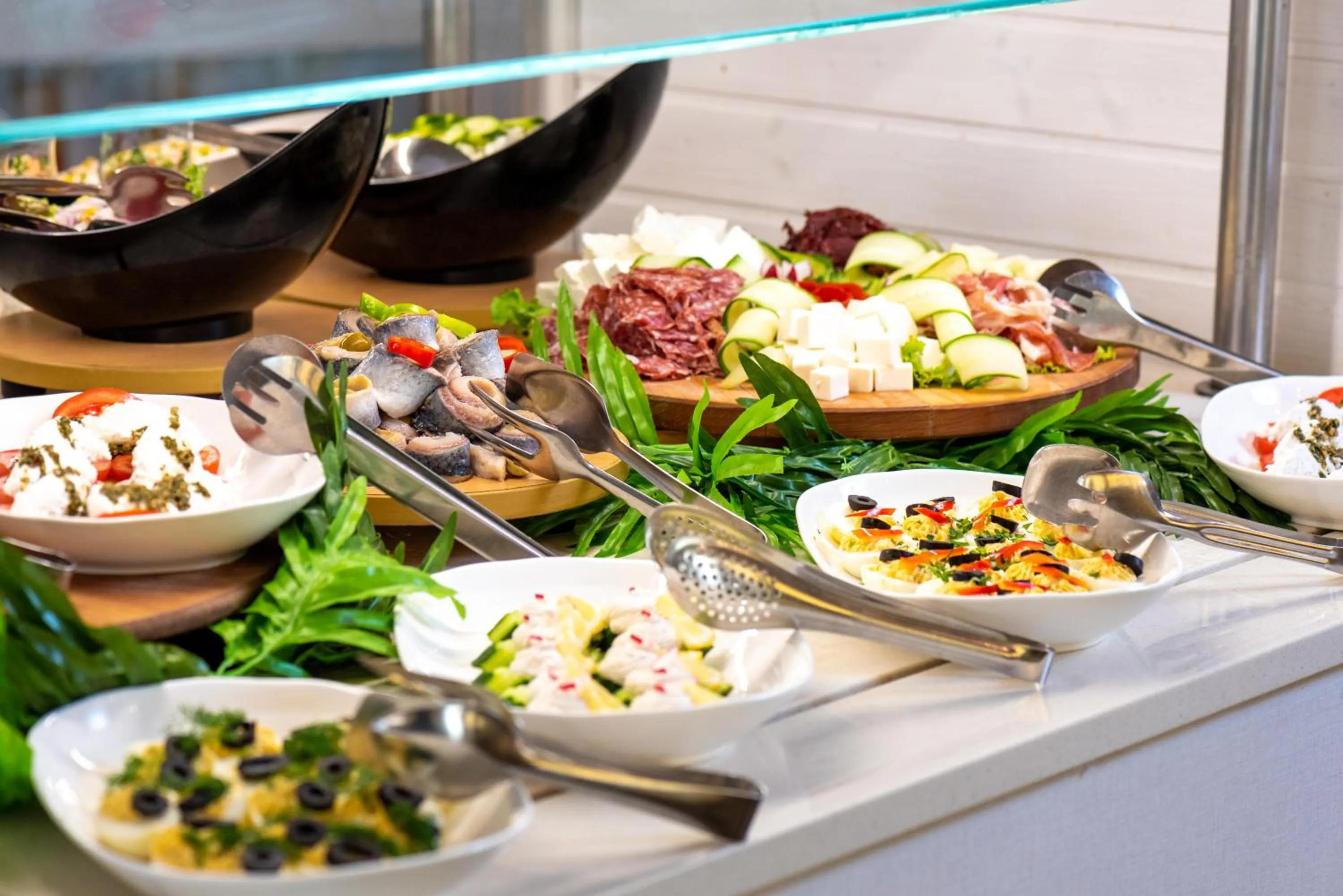 Food in Palm Beach Hotel - All Inclusive with Free beach package & Private Beach