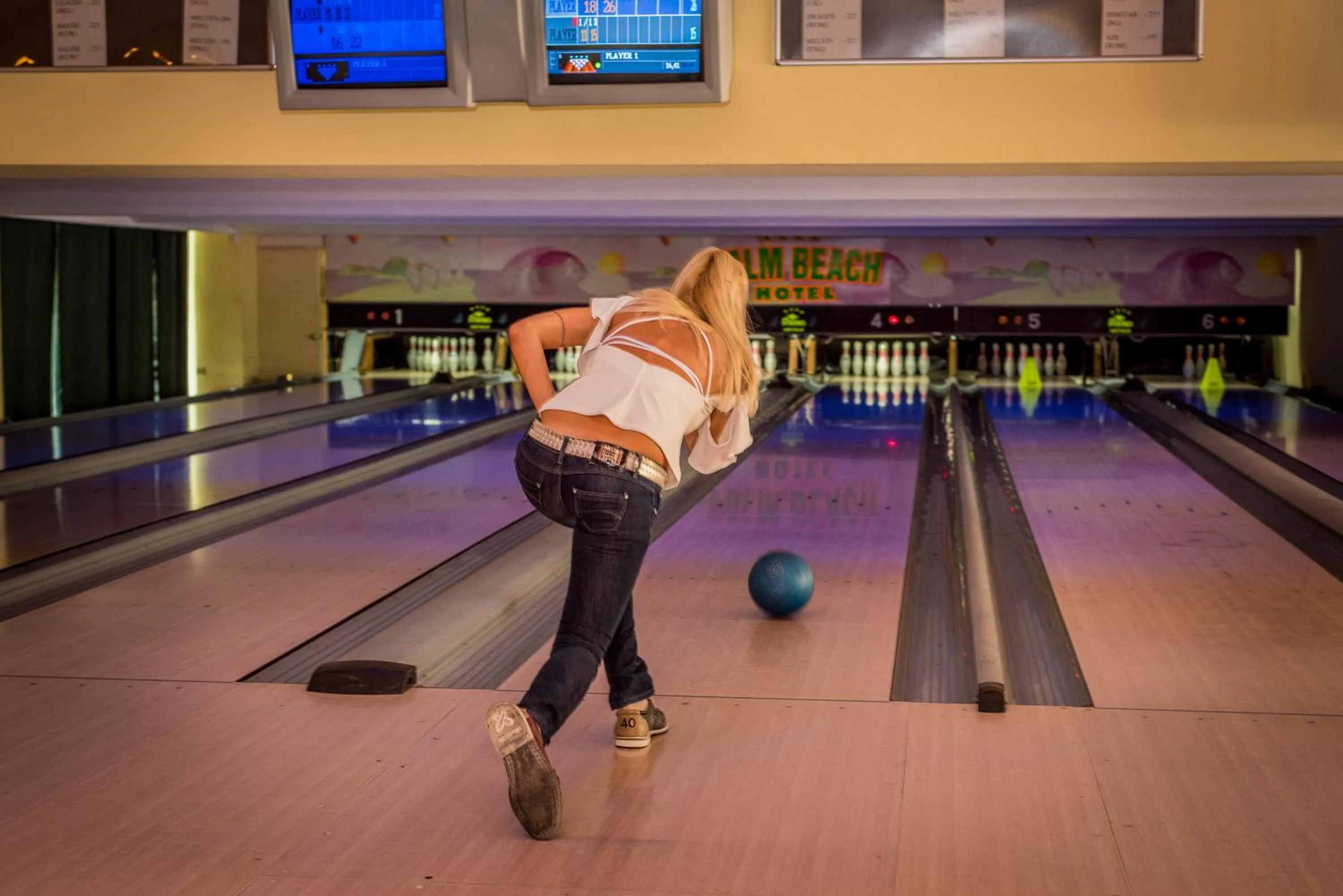 Bowling in Palm Beach Hotel - All Inclusive with Free beach package & Private Beach