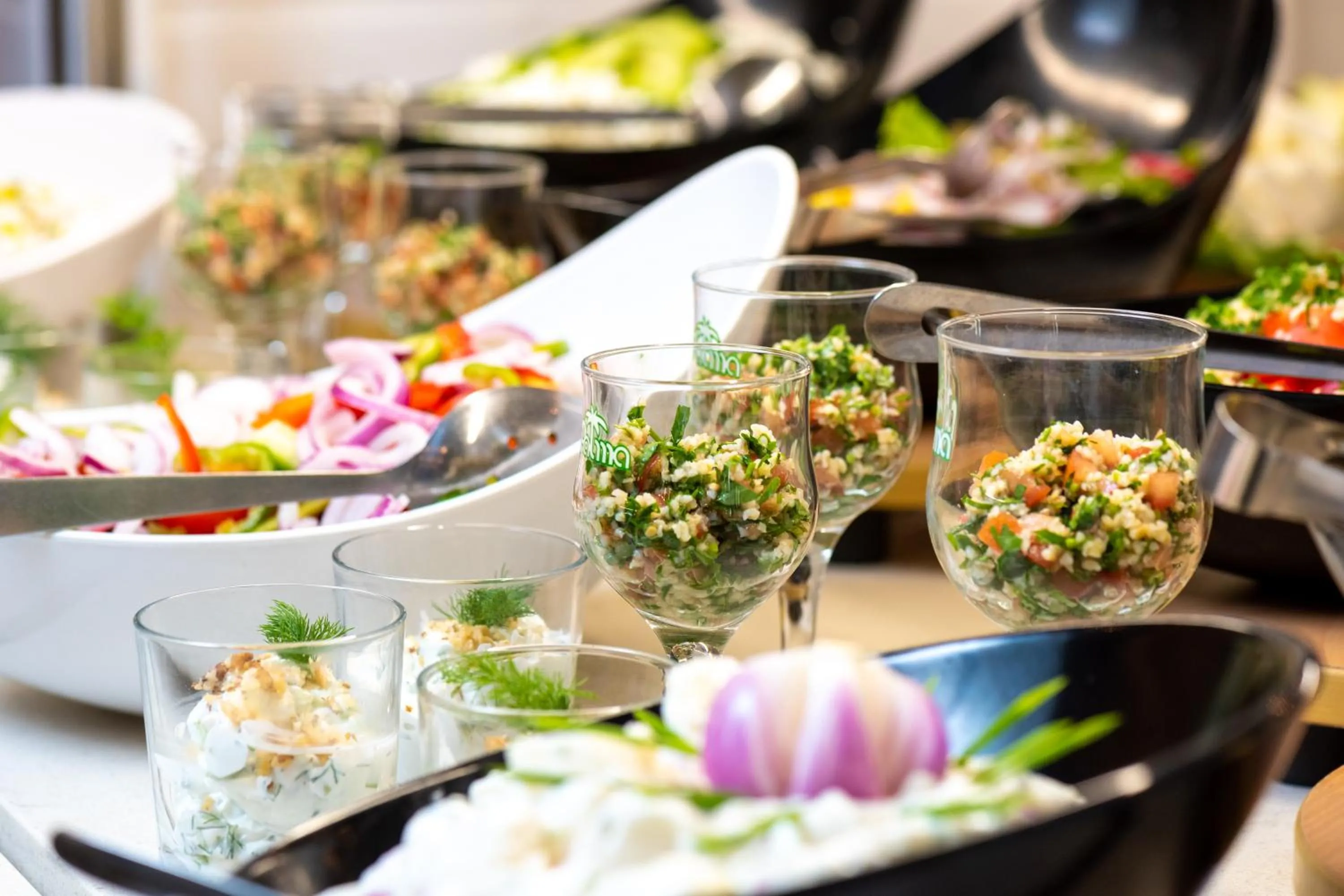 Food in Palm Beach Hotel - All Inclusive with Free beach package & Private Beach