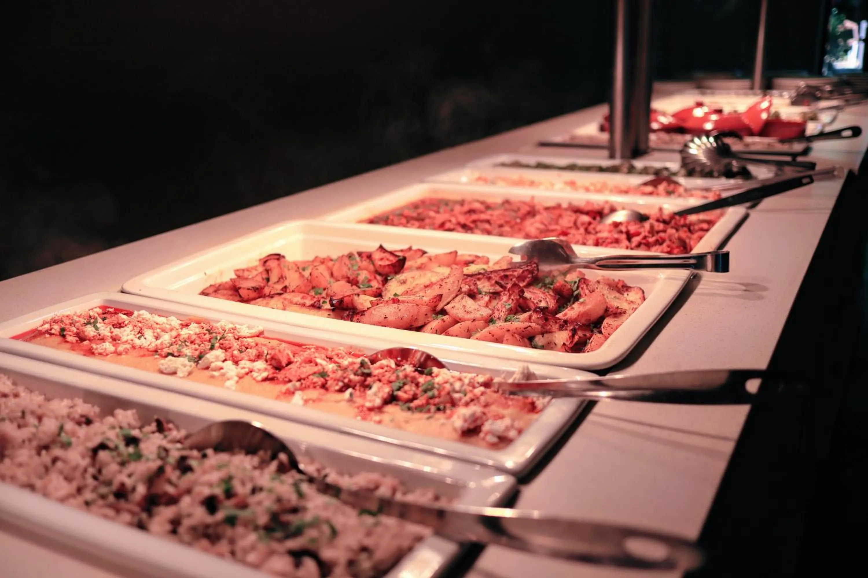 Food in Palm Beach Hotel - All Inclusive with Free beach package & Private Beach