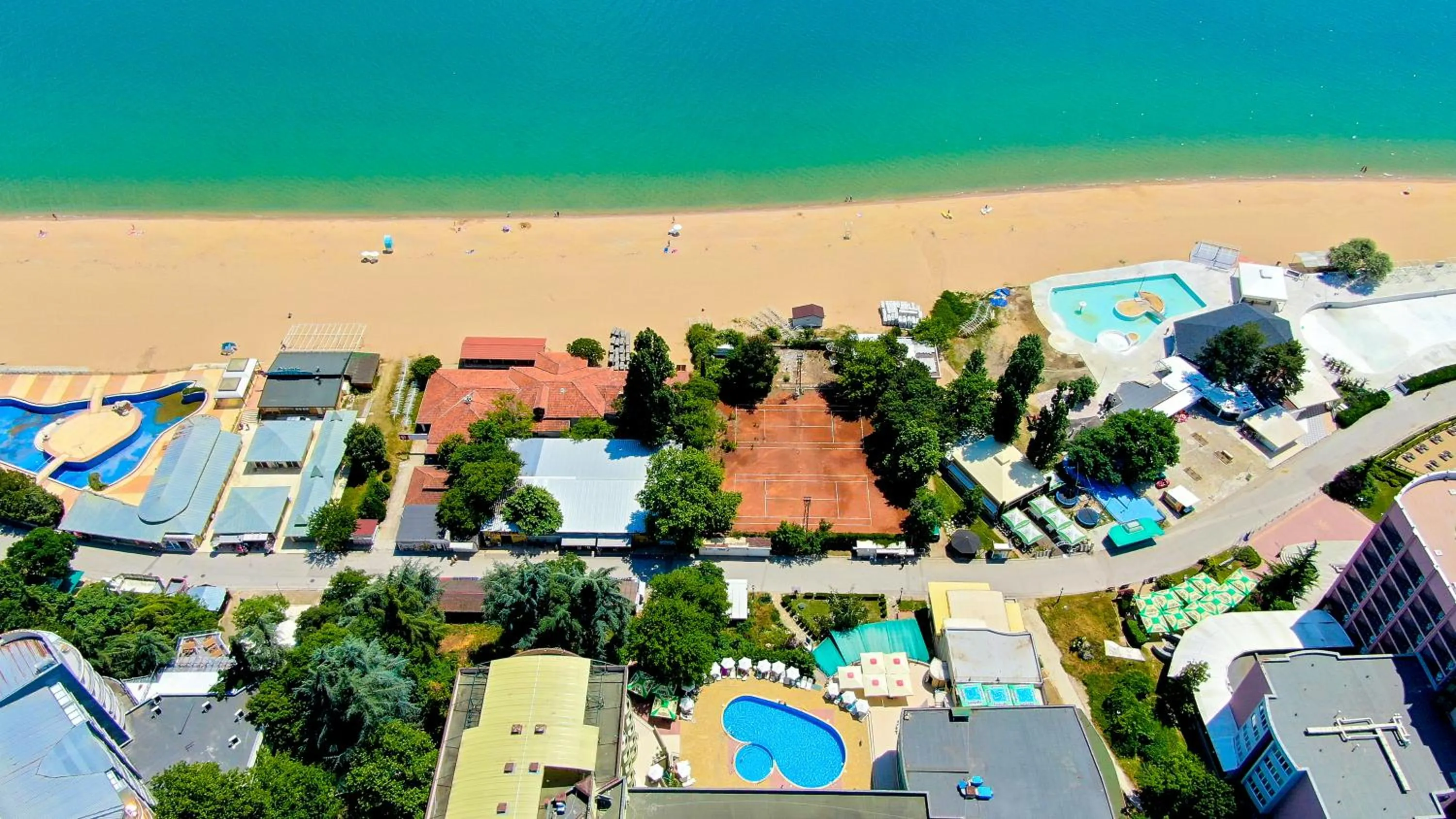 Bird's eye view in Palm Beach Hotel - All Inclusive with Free beach package & Private Beach