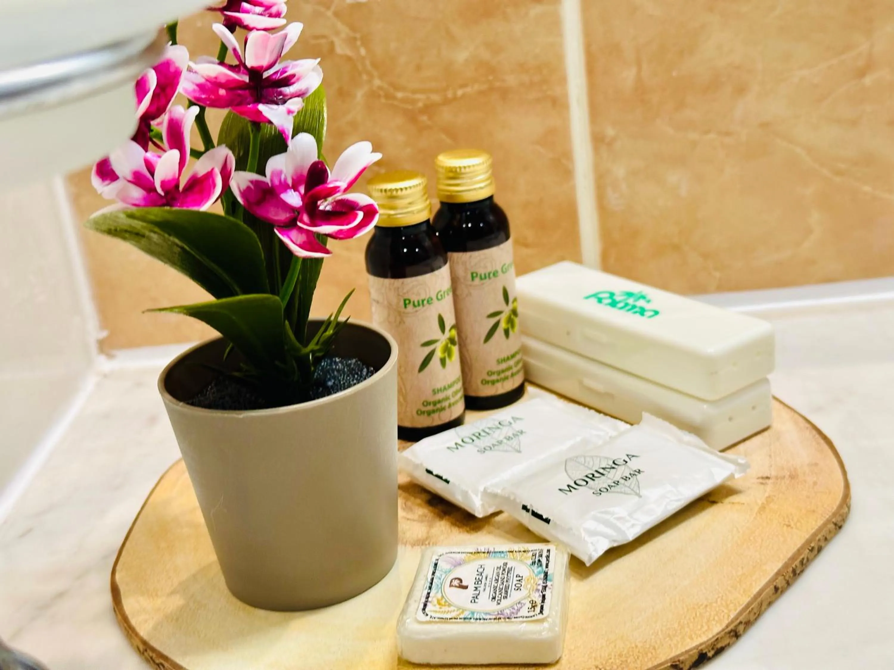 Bathroom in Palm Beach Hotel - All Inclusive with Free beach package & Private Beach