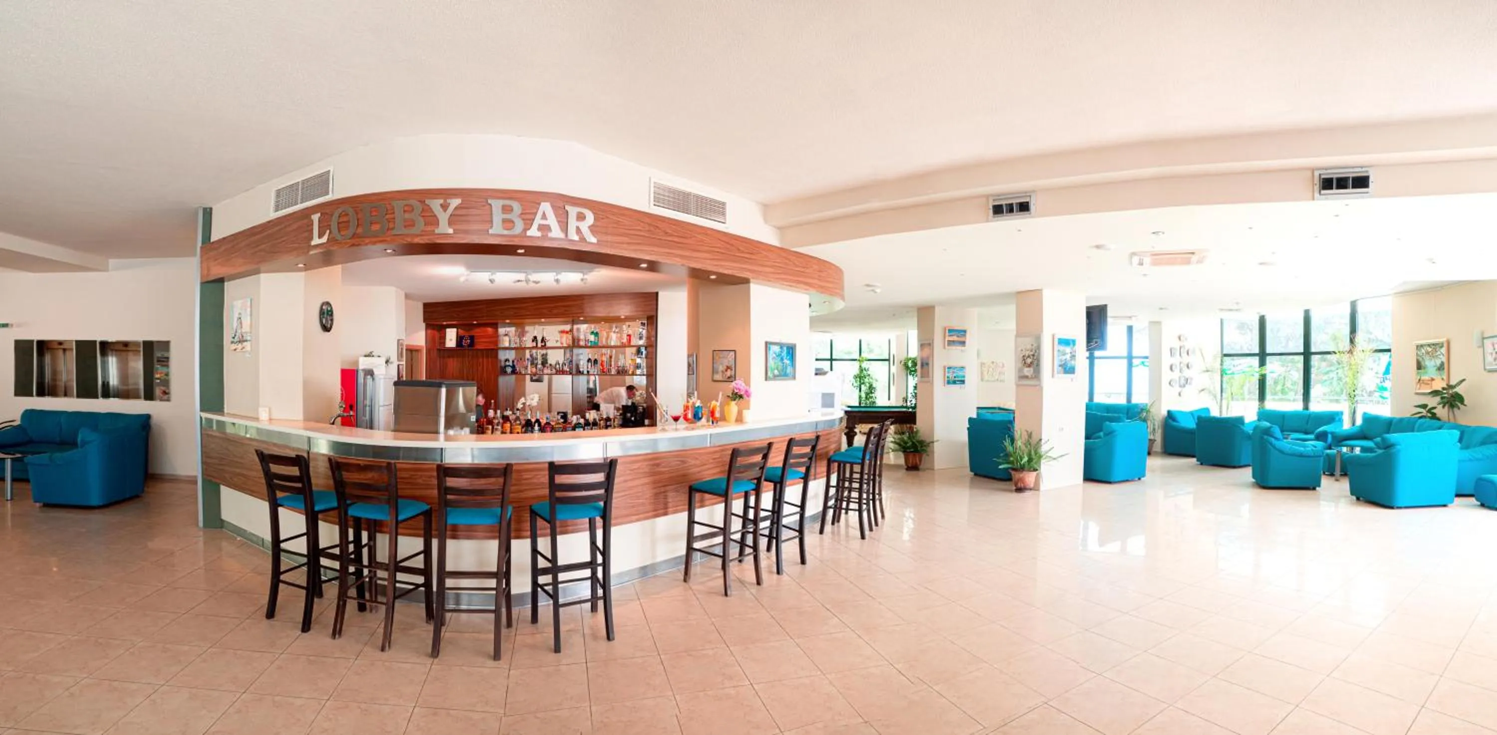 Lobby or reception in Palm Beach Hotel - All Inclusive with Free beach package & Private Beach