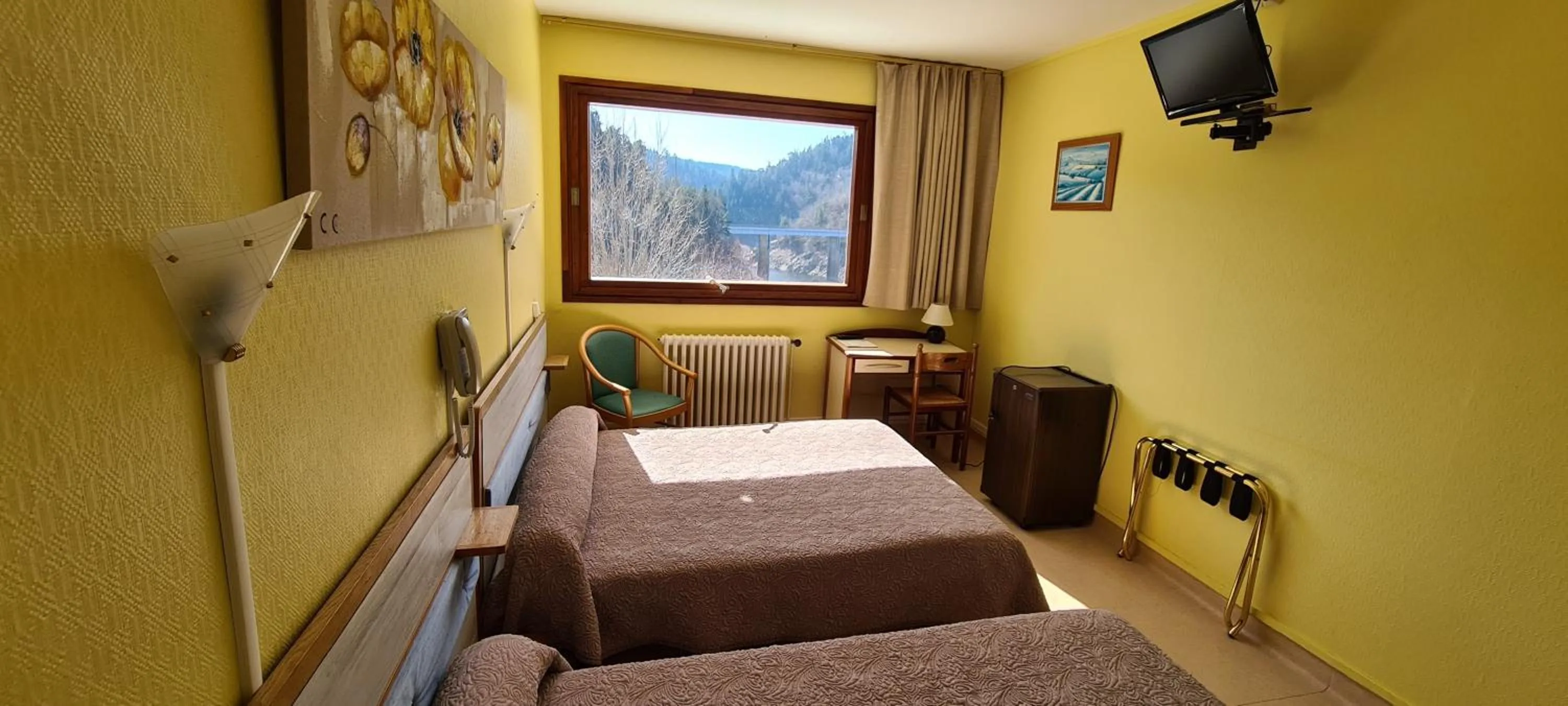 Bedroom, Bed in Garabit Hotel