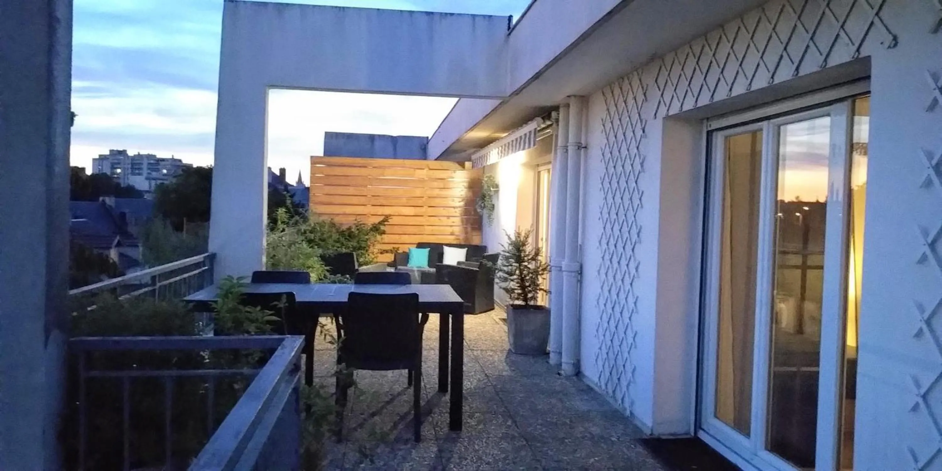 Patio in Gite Bons Amis