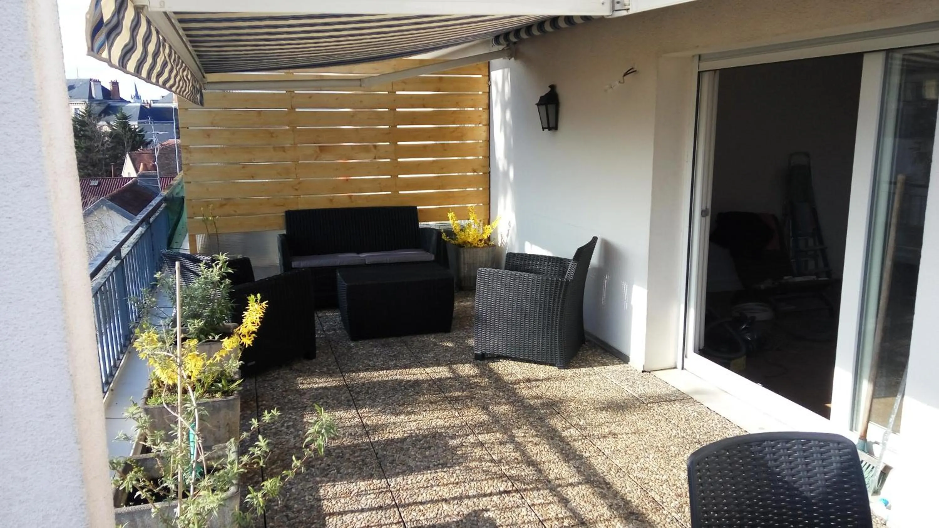 Patio in Gite Bons Amis
