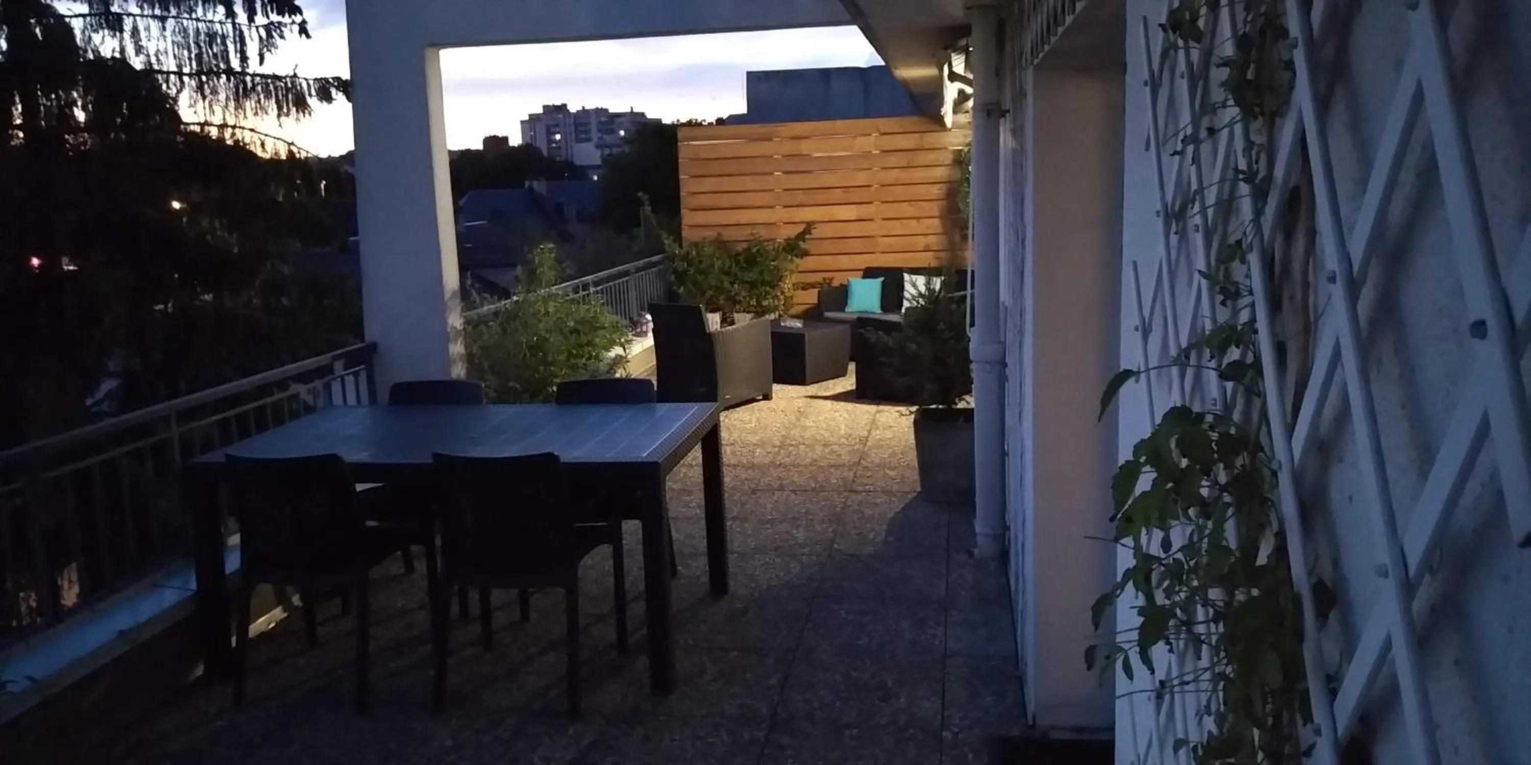 Patio in Gite Bons Amis