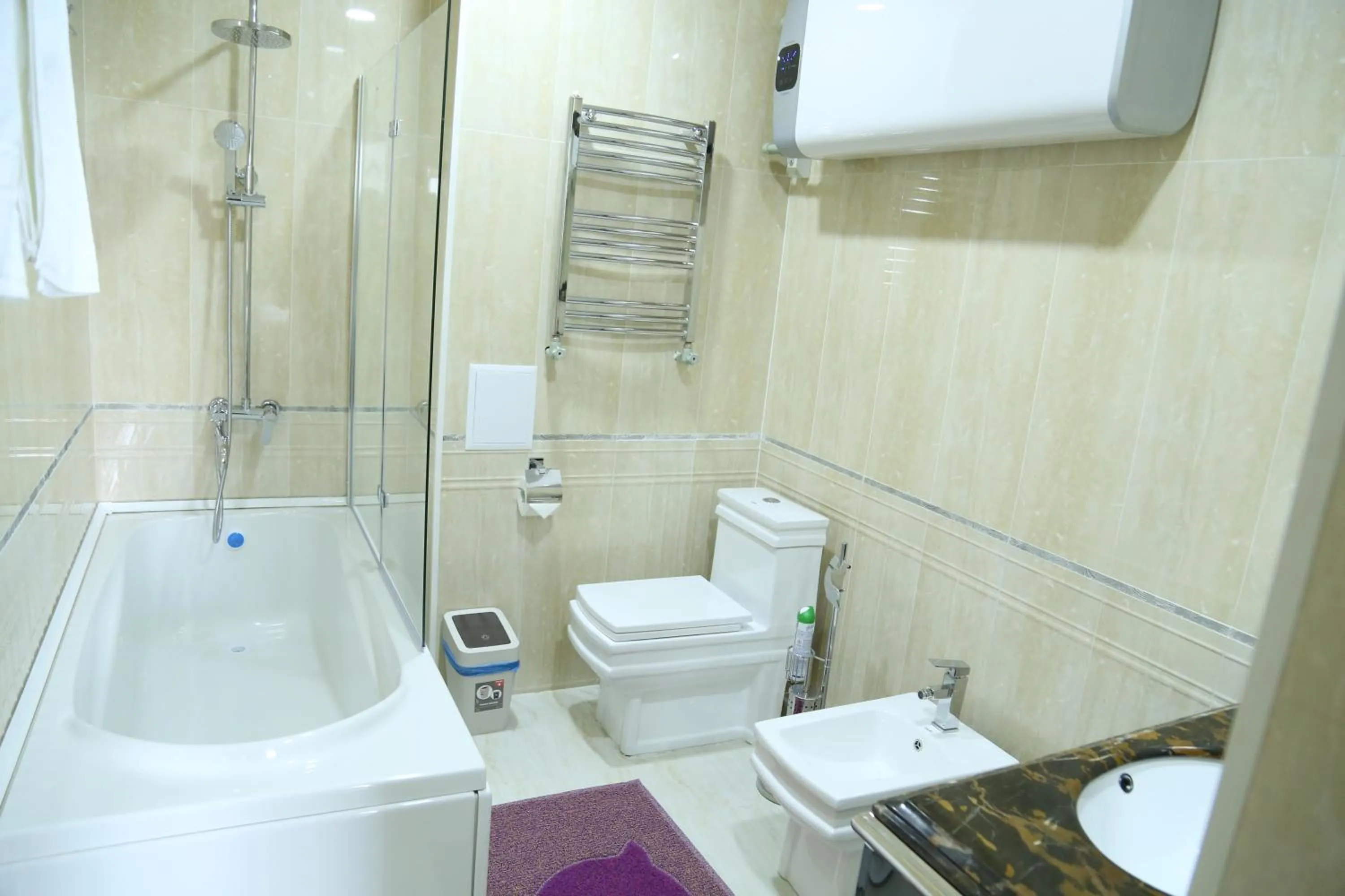 Toilet in Sunrise Apartments