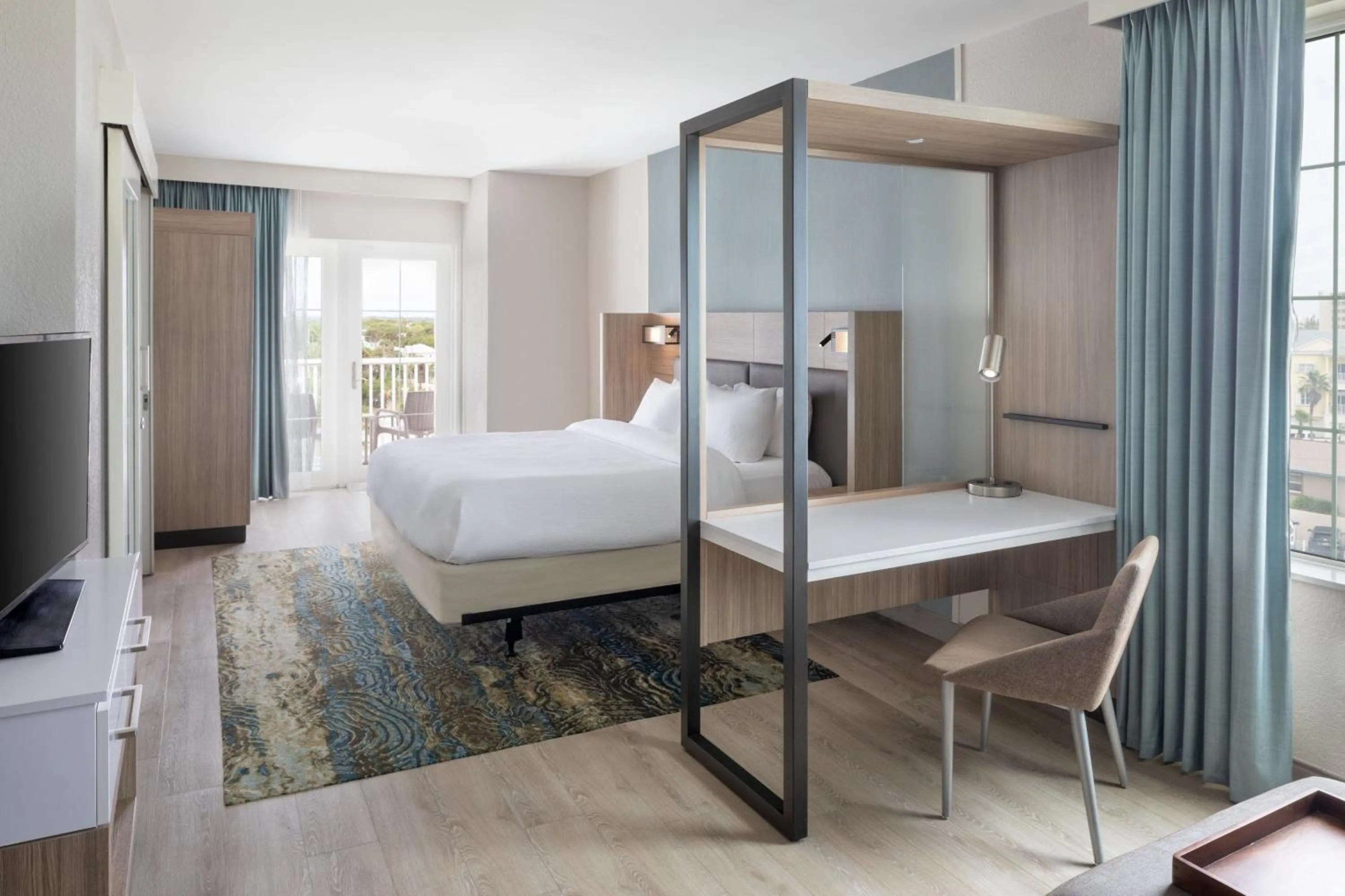 Photo of the whole room, Bed in SpringHill Suites by Marriott New Smyrna Beach