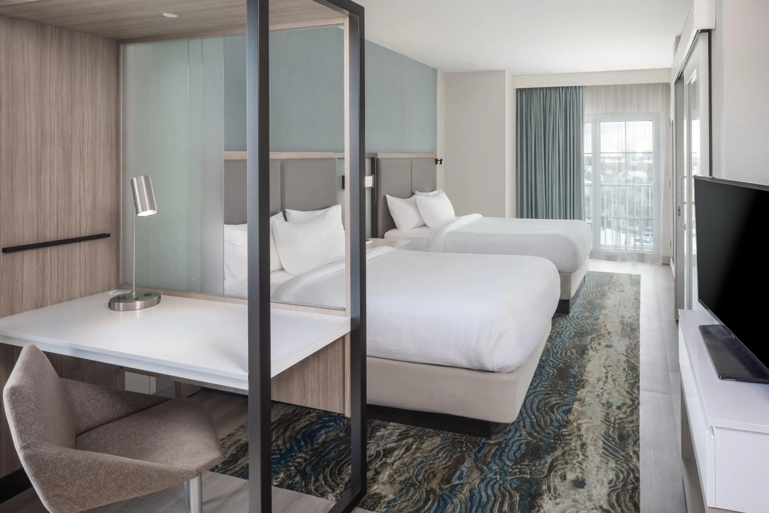 Photo of the whole room, Bed in SpringHill Suites by Marriott New Smyrna Beach