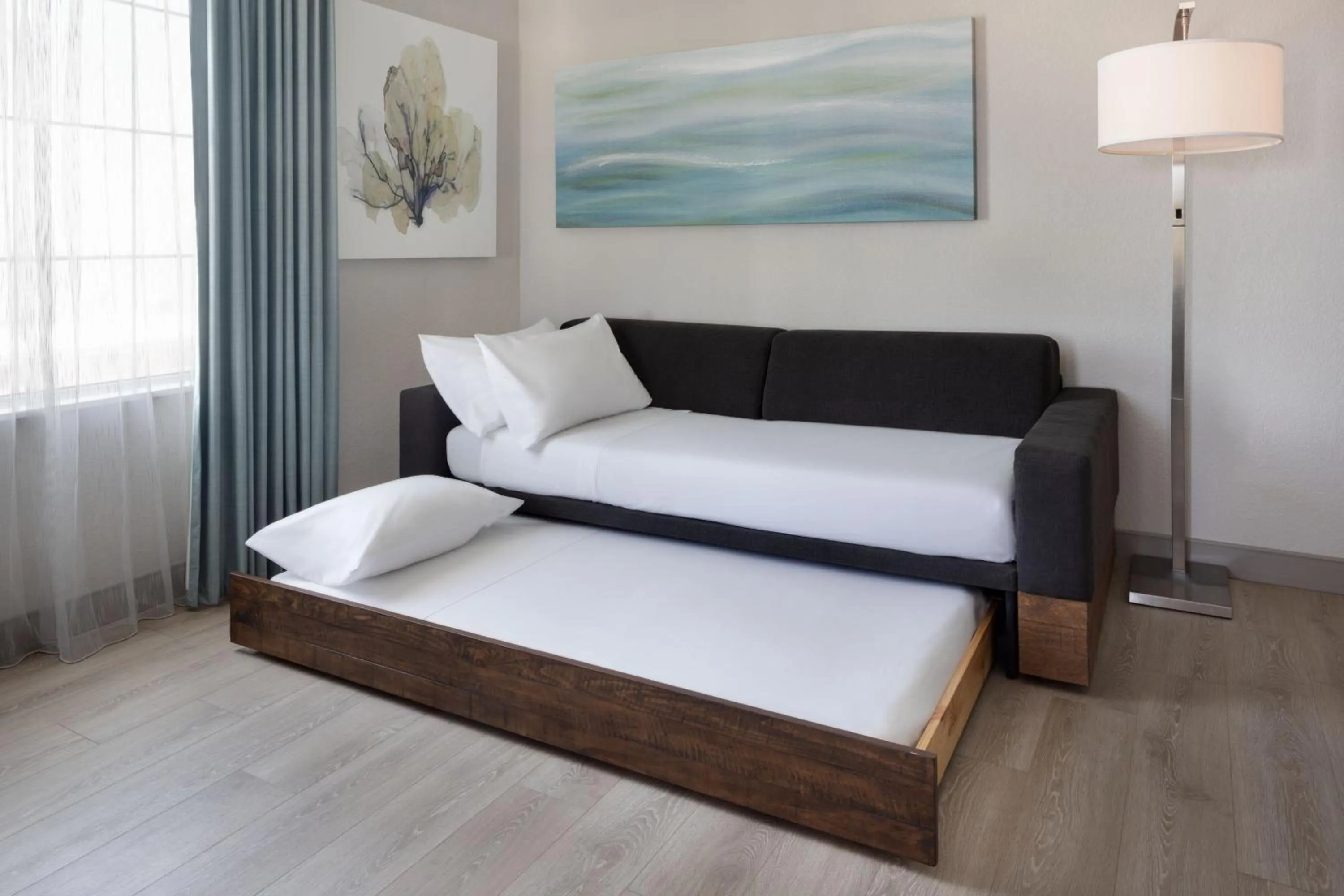 Photo of the whole room, Bed in SpringHill Suites by Marriott New Smyrna Beach