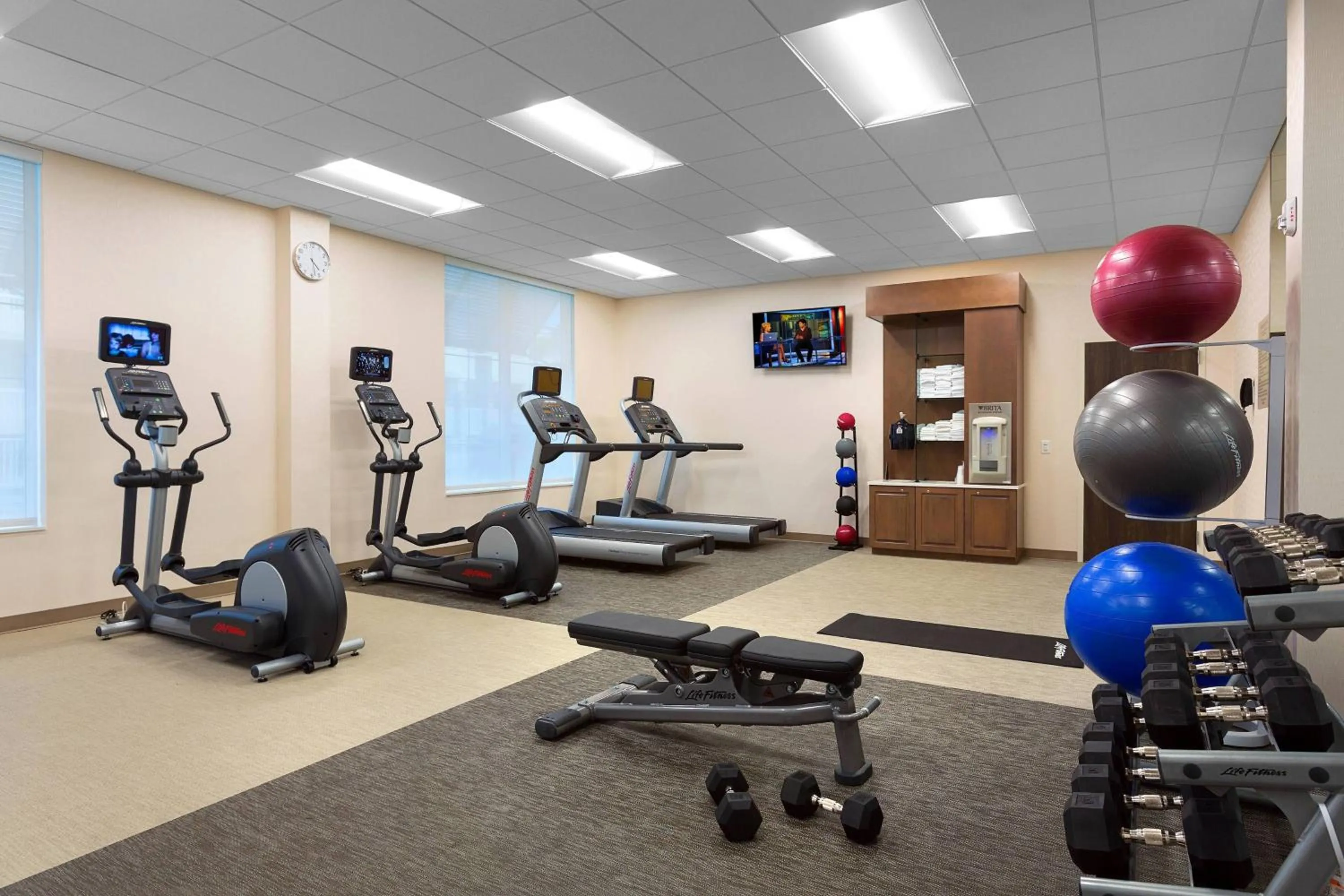 Fitness centre/facilities in SpringHill Suites by Marriott New Smyrna Beach