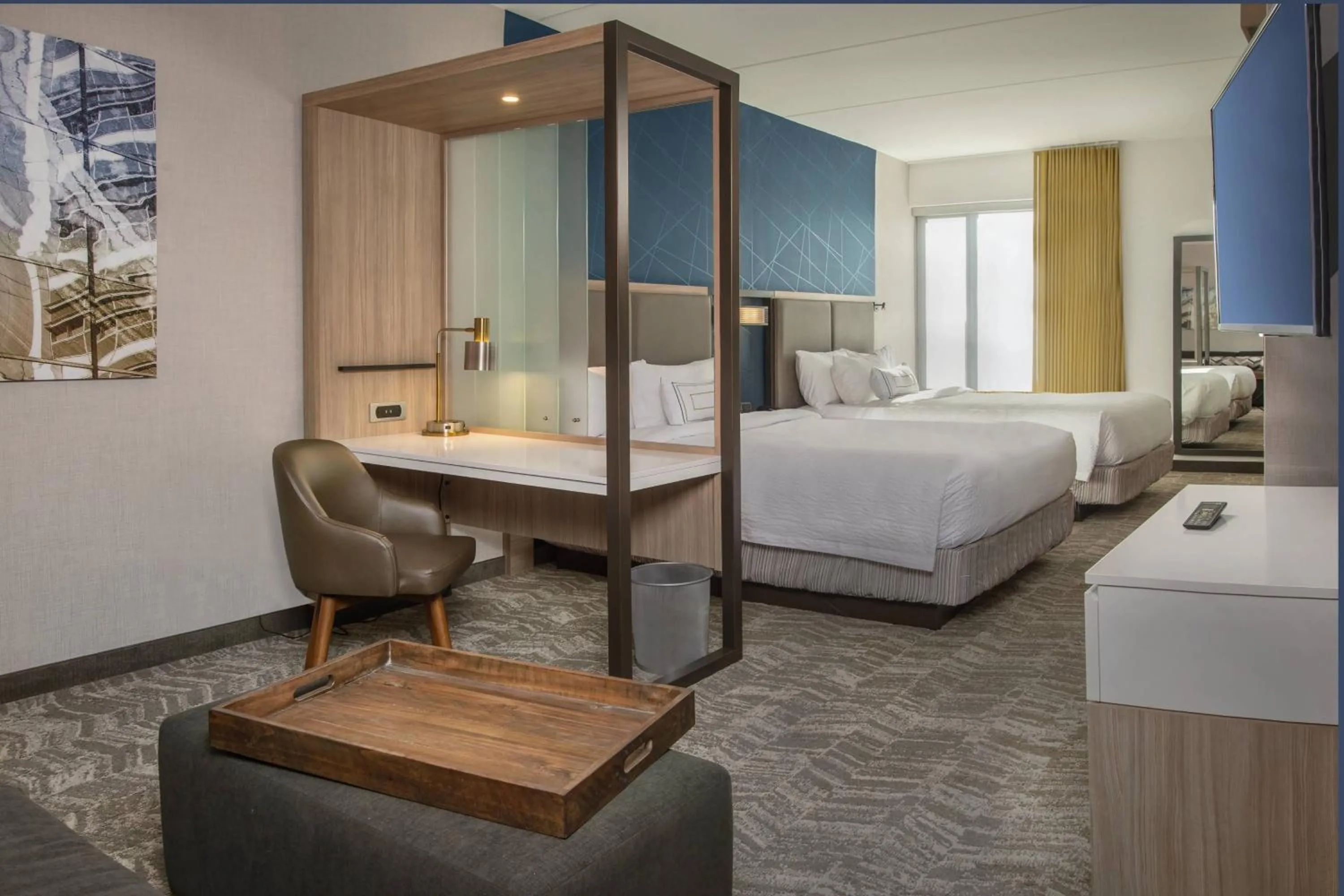 Photo of the whole room, Bed in SpringHill Suites by Marriott Gainesville Haymarket