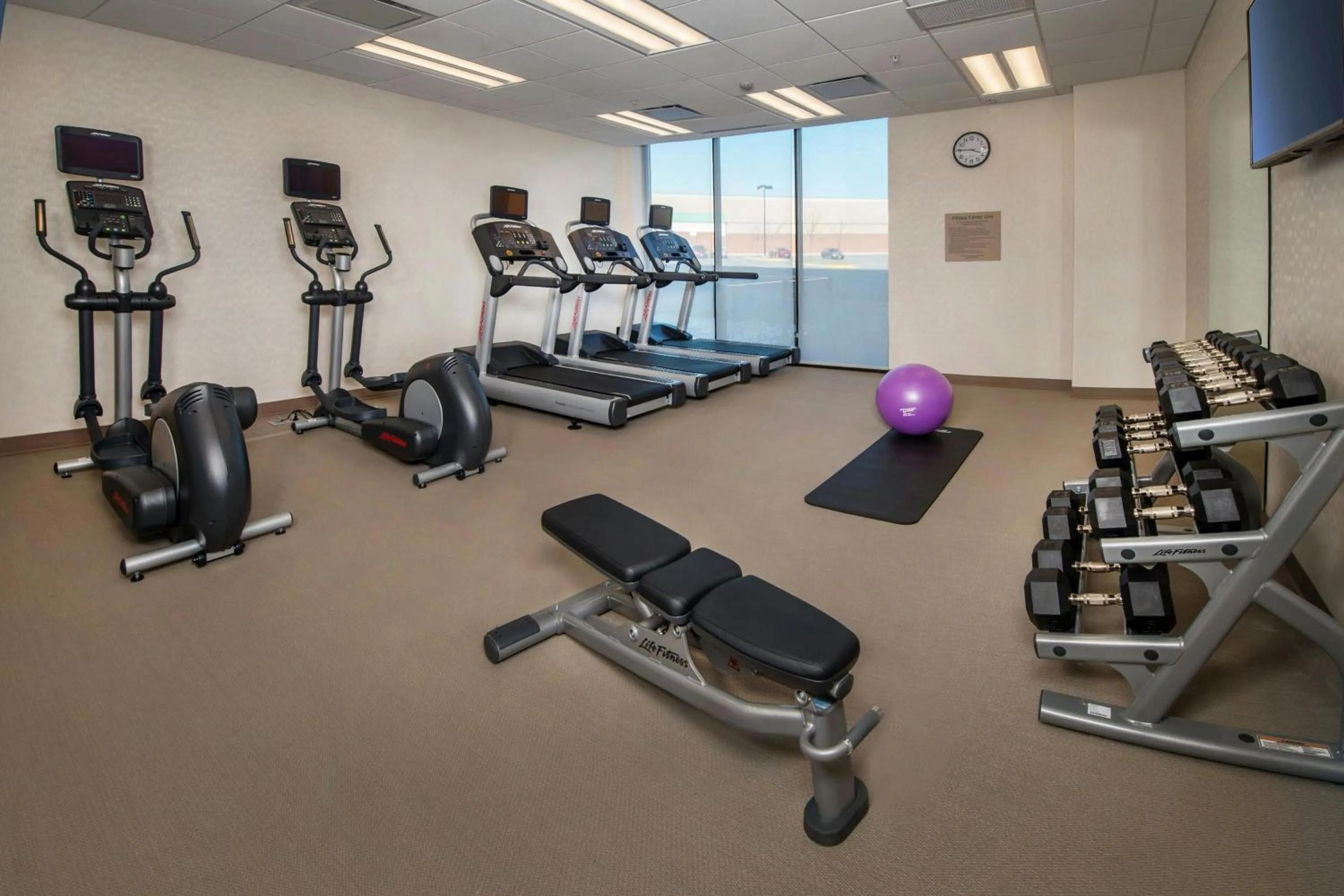Fitness centre/facilities in SpringHill Suites by Marriott Gainesville Haymarket