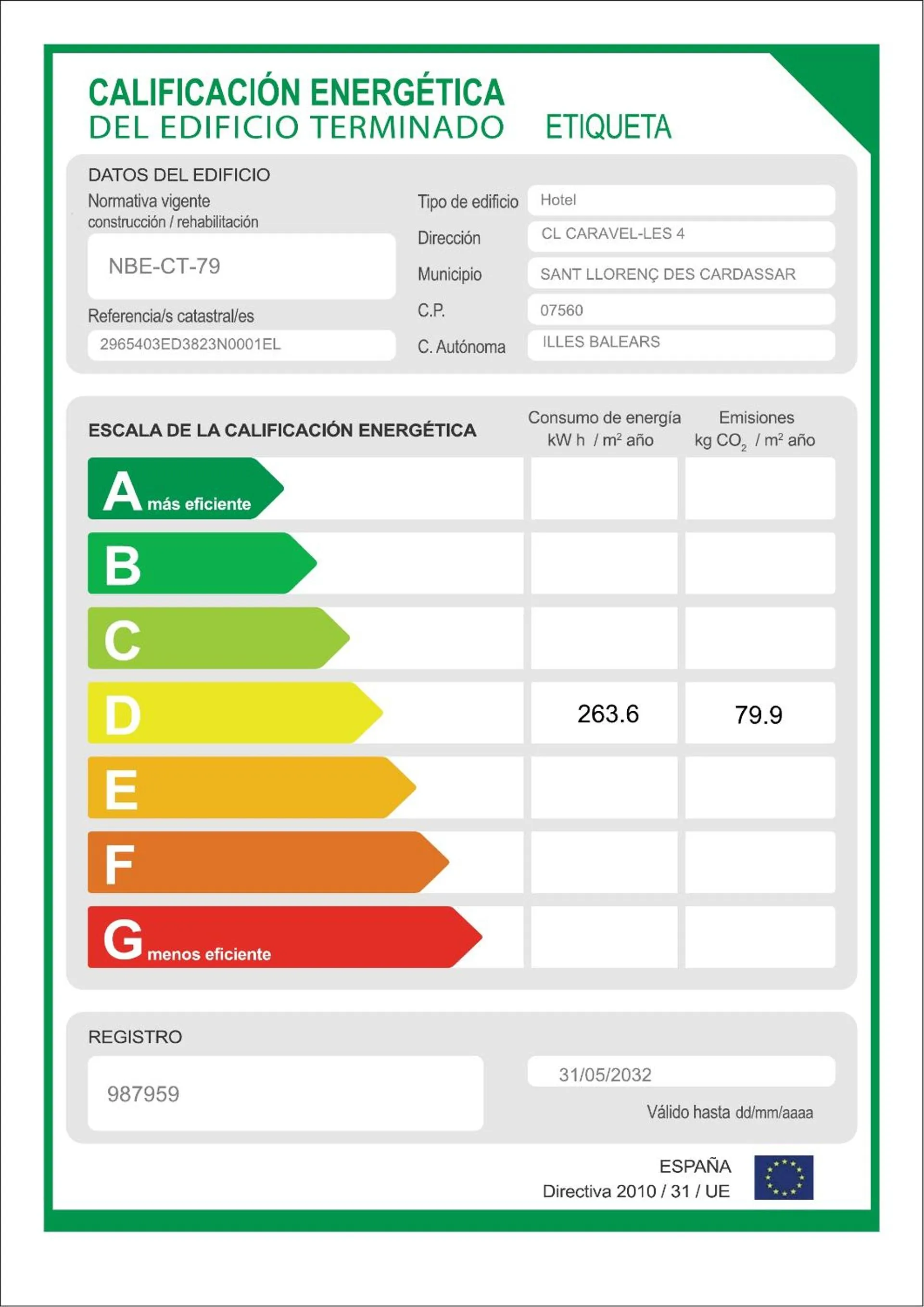 Logo/Certificate/Sign in BLUESEA Cala Millor