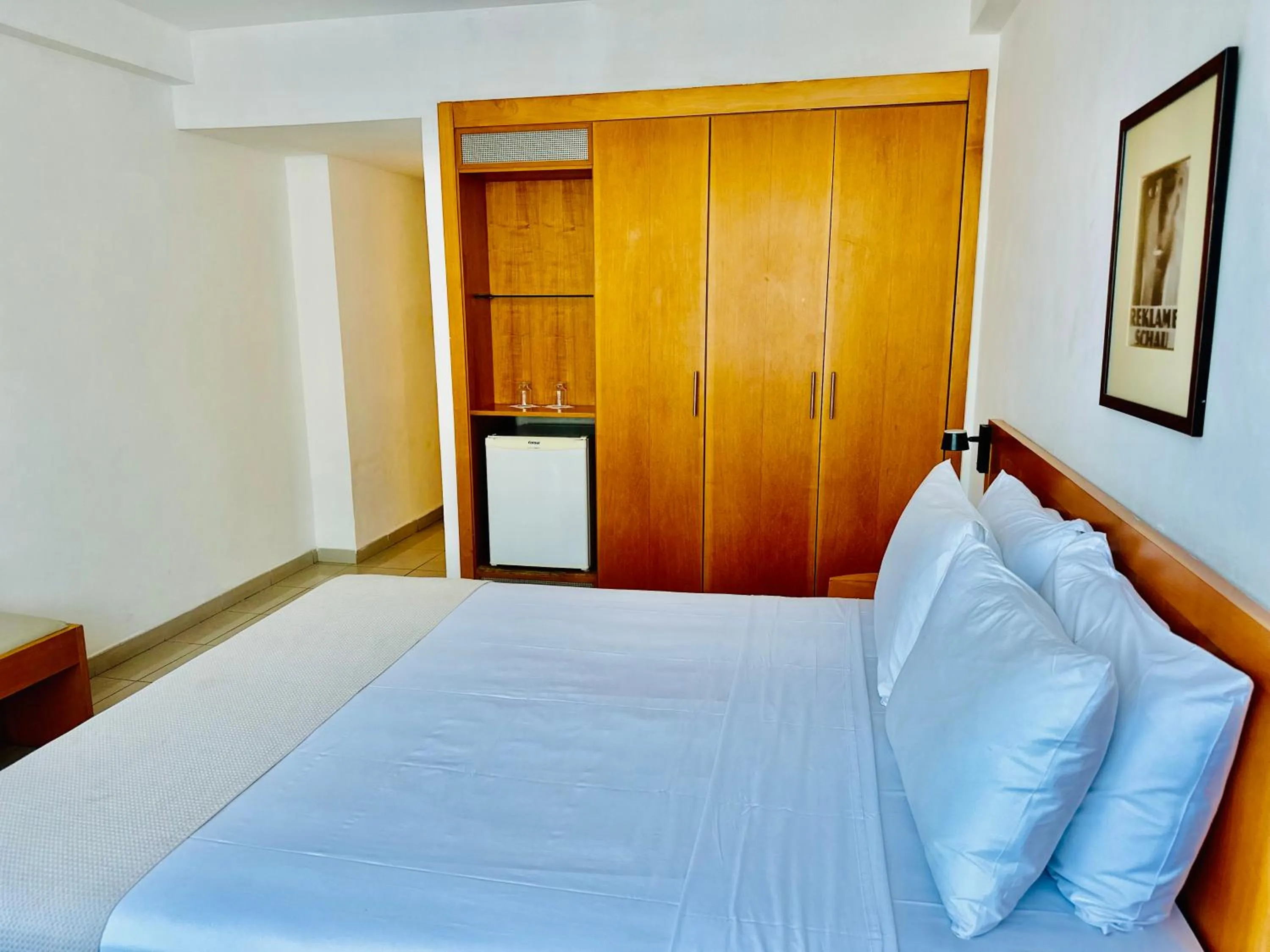 Bed in Copacabana Mar Hotel