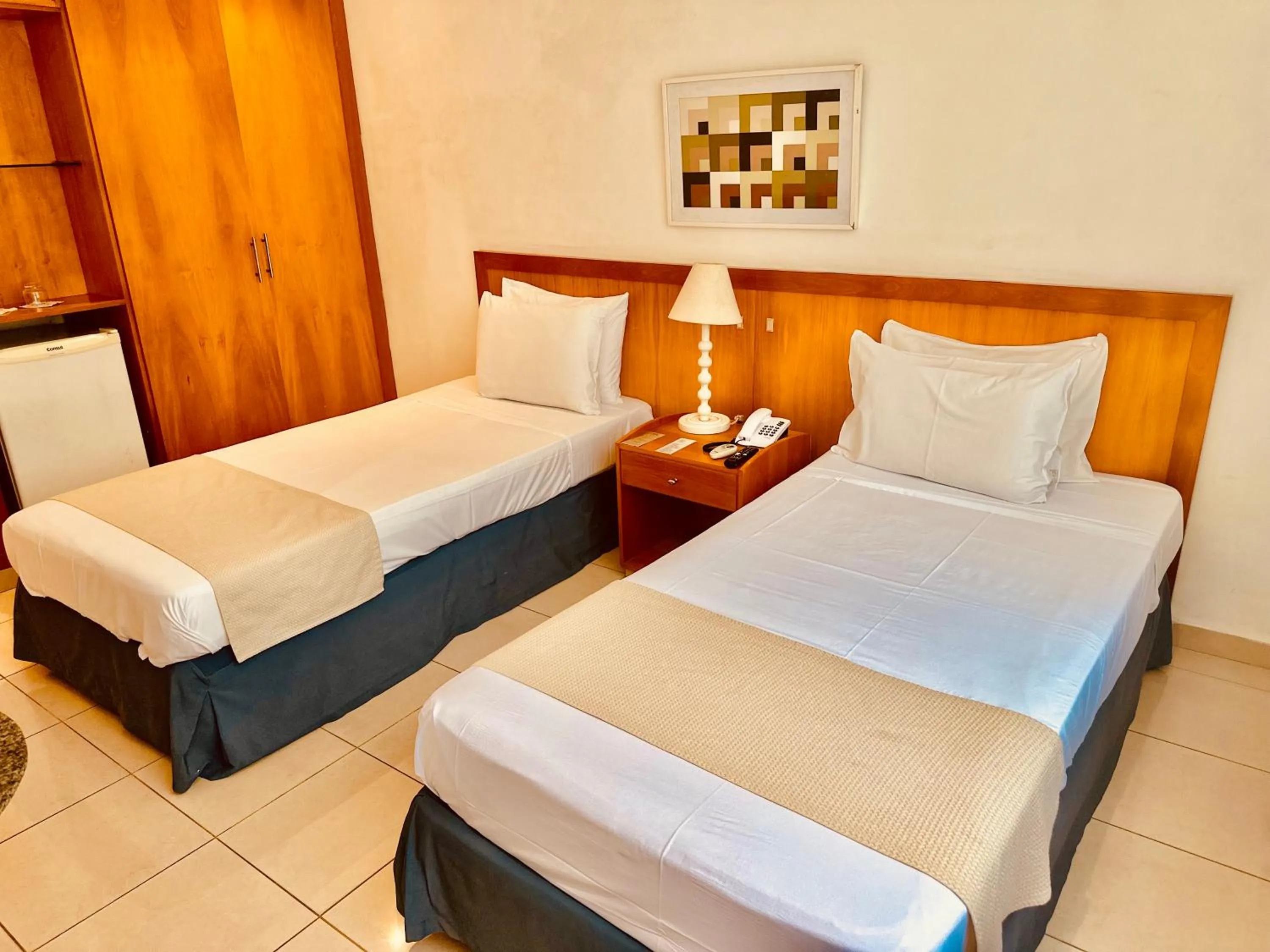 Bed in Copacabana Mar Hotel