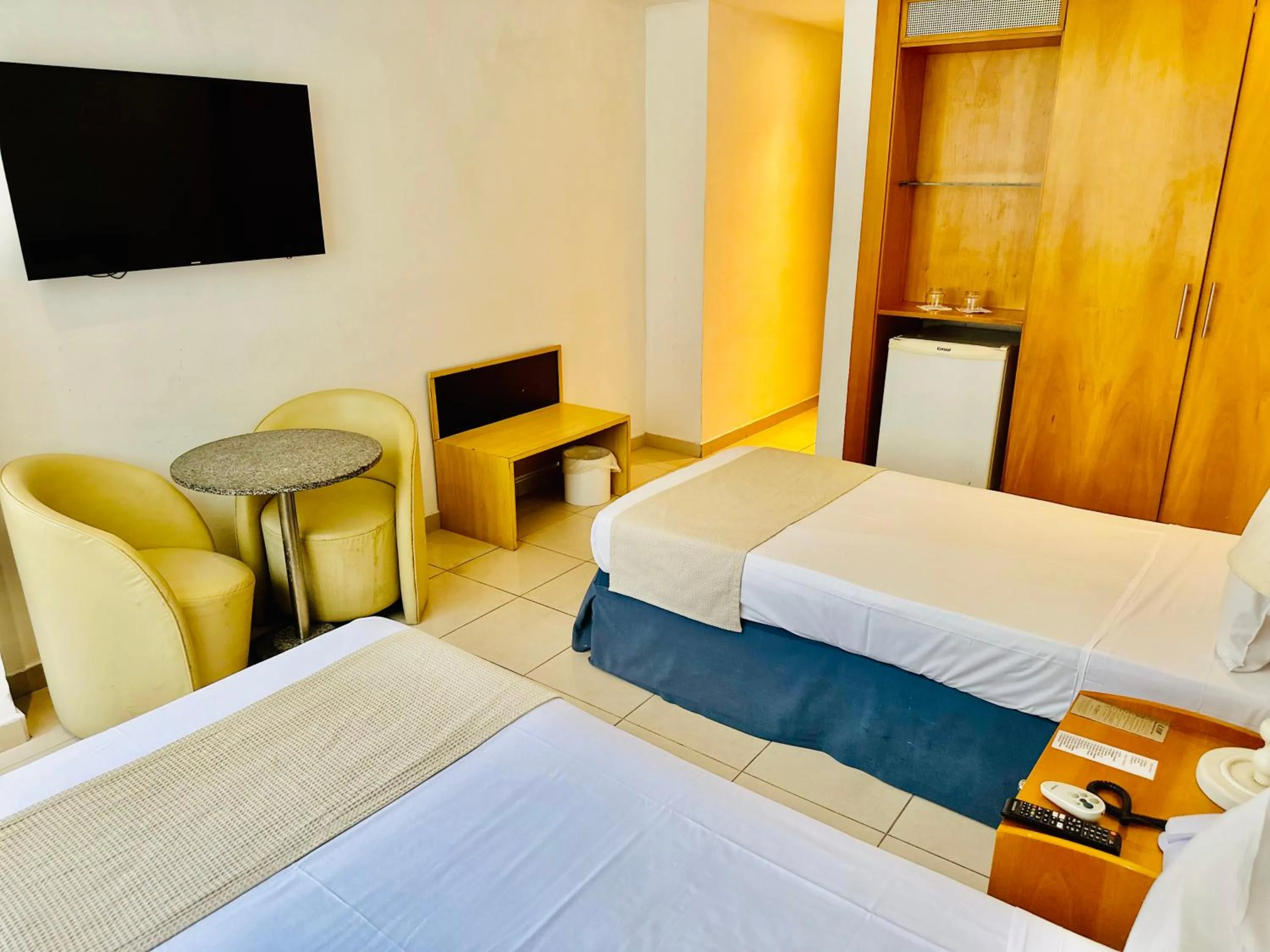 Bed in Copacabana Mar Hotel