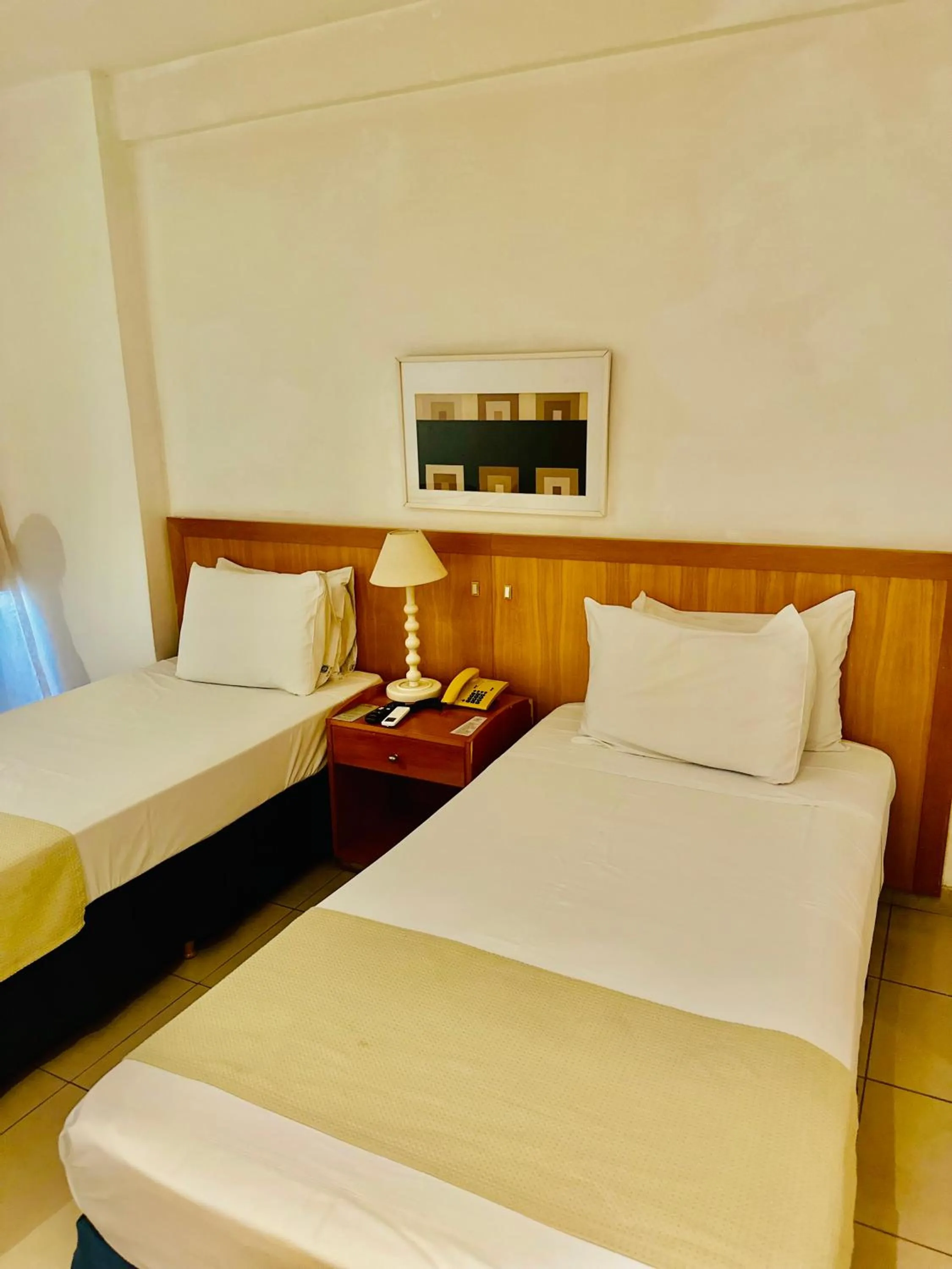 Bed in Copacabana Mar Hotel