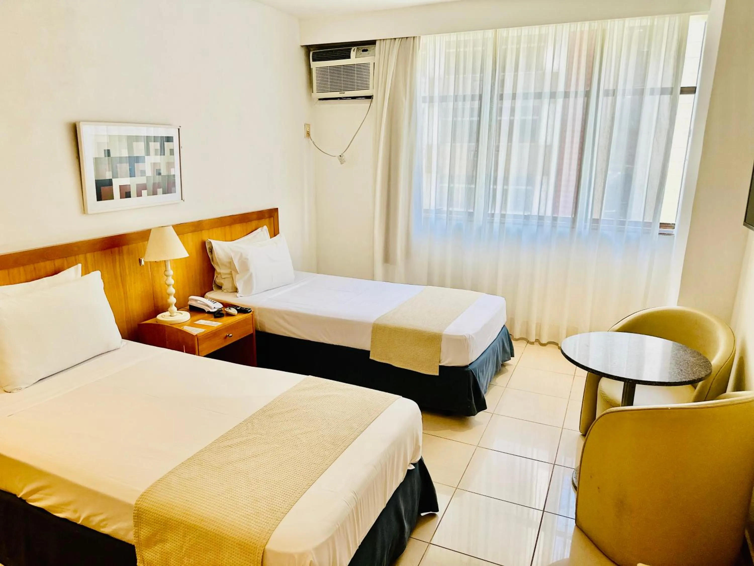 Bed in Copacabana Mar Hotel