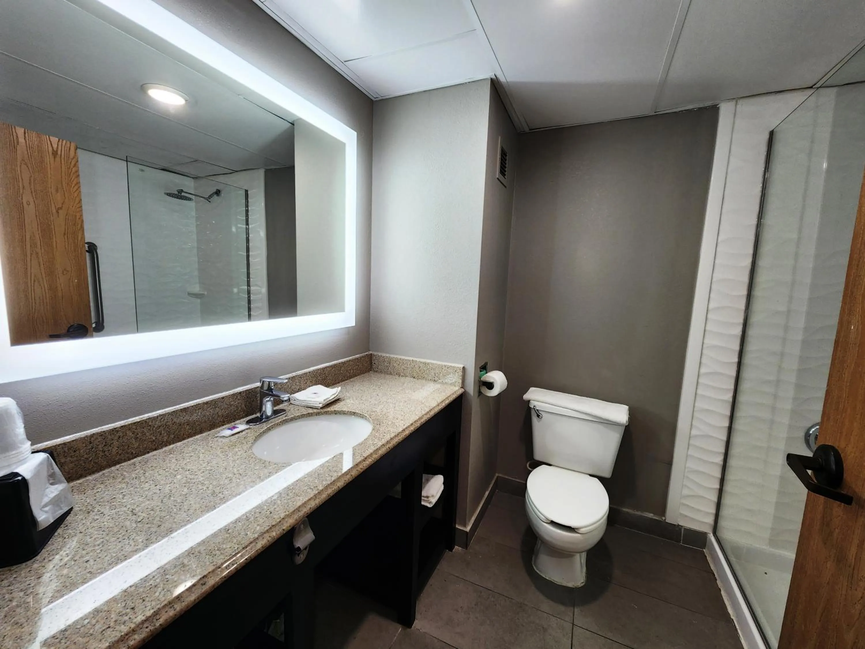 Toilet in Motel 6-Pine Bluff, AR