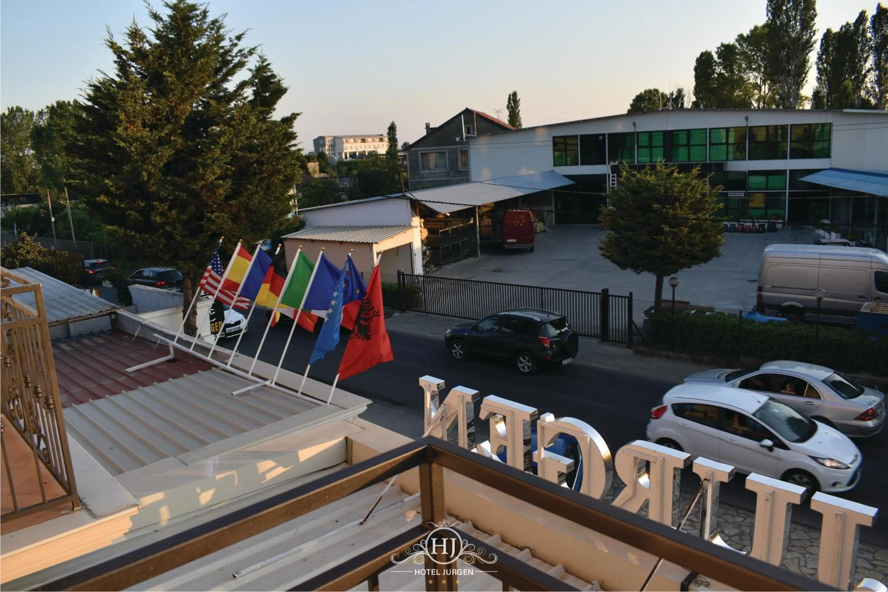 Street view in Hotel Jurgen