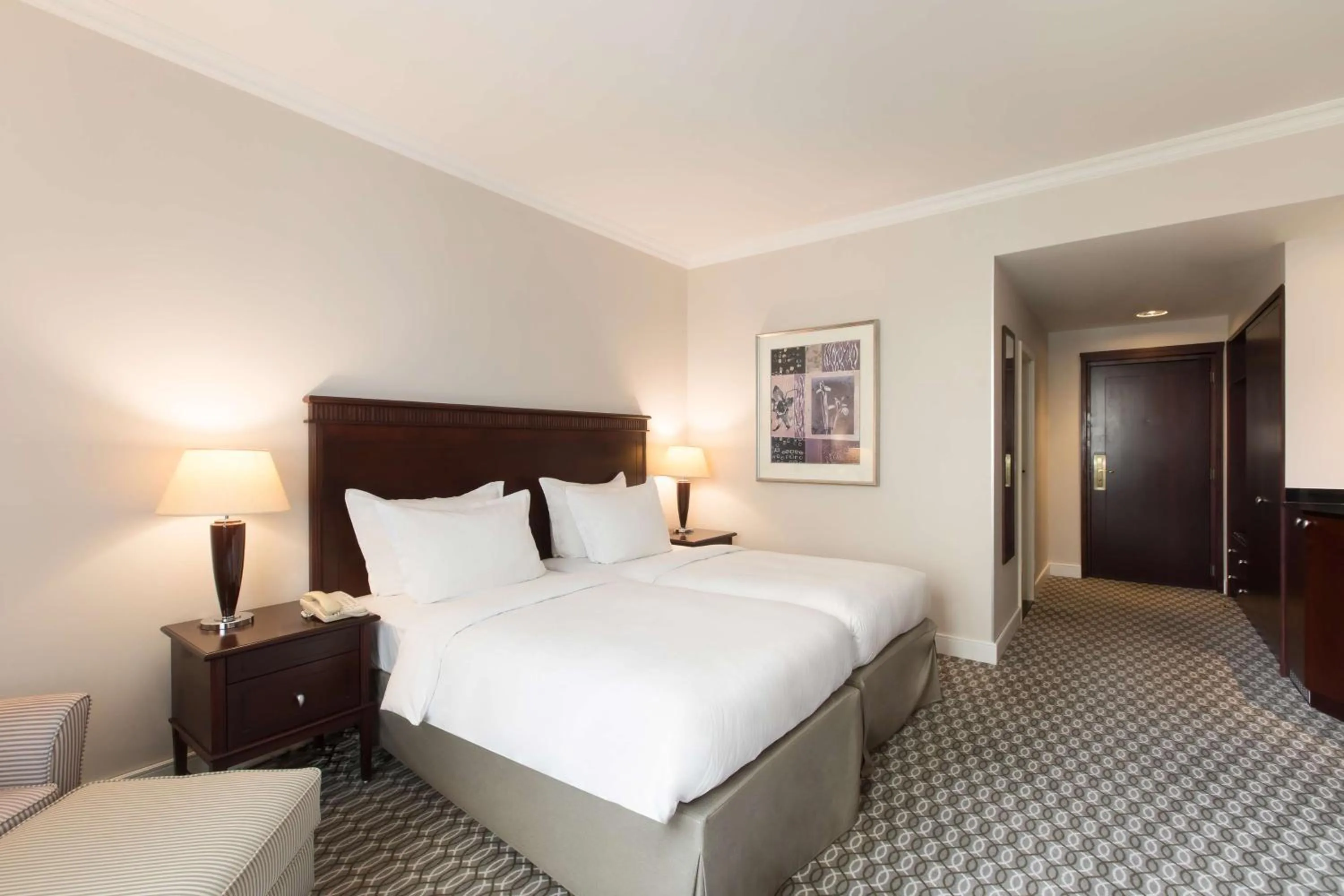 Bedroom, Bed in Radisson Blu Carlton Hotel, Bratislava