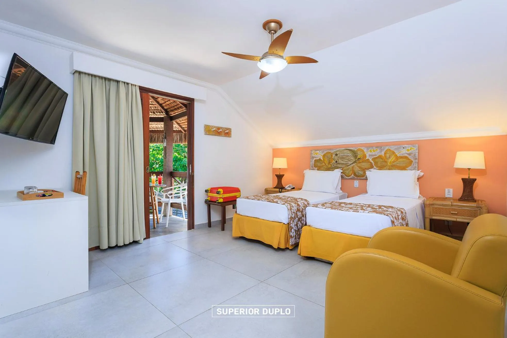 Photo of the whole room, Bed in Armação Resort Porto de Galinhas