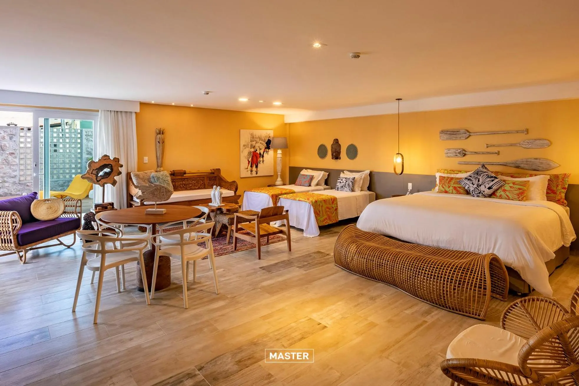 Bed in Armação Resort Porto de Galinhas