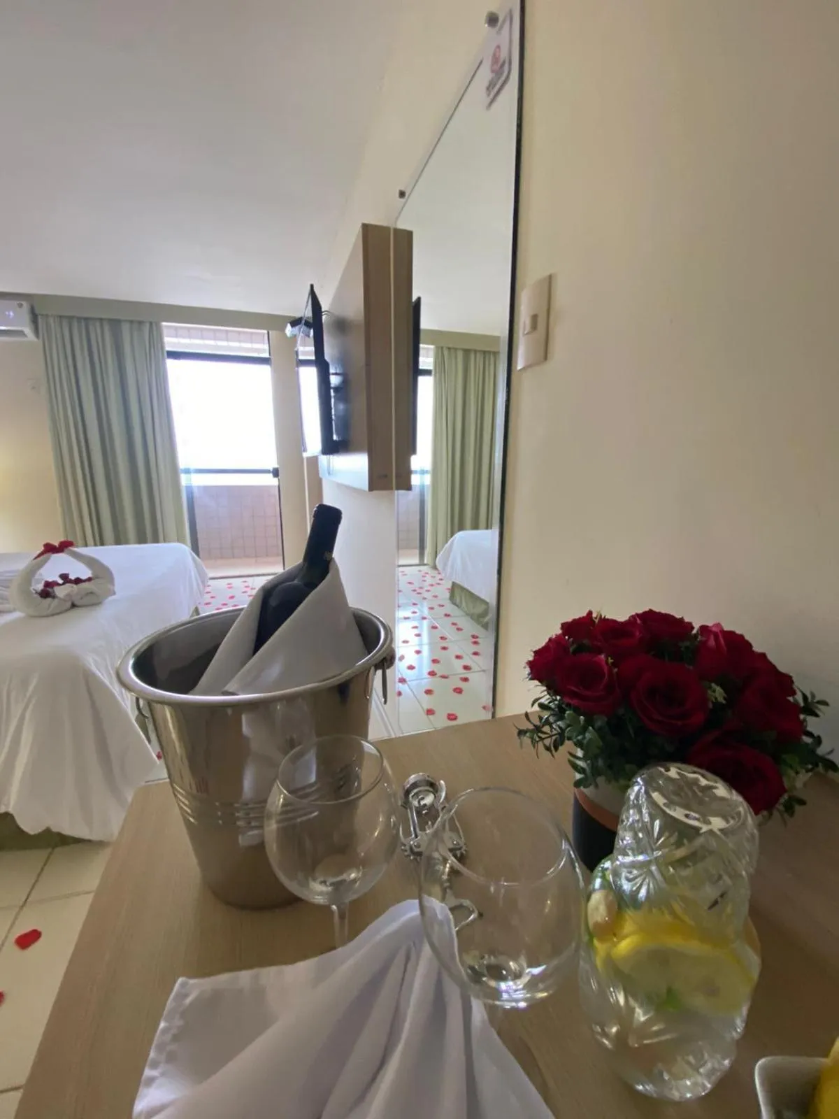 Decorative detail, Bed in Praiabella Hotel