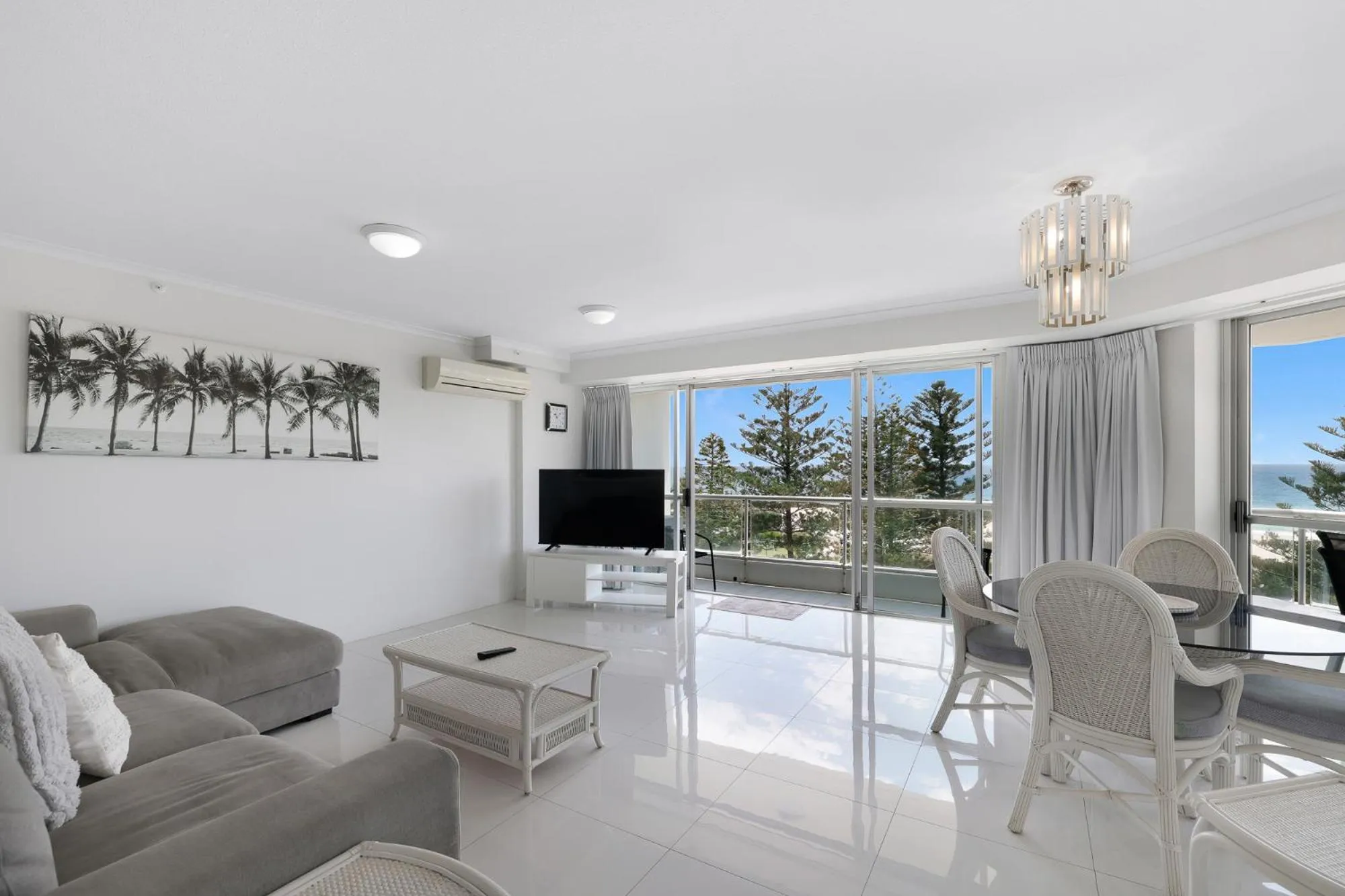 Living room in ULTIQA Points North