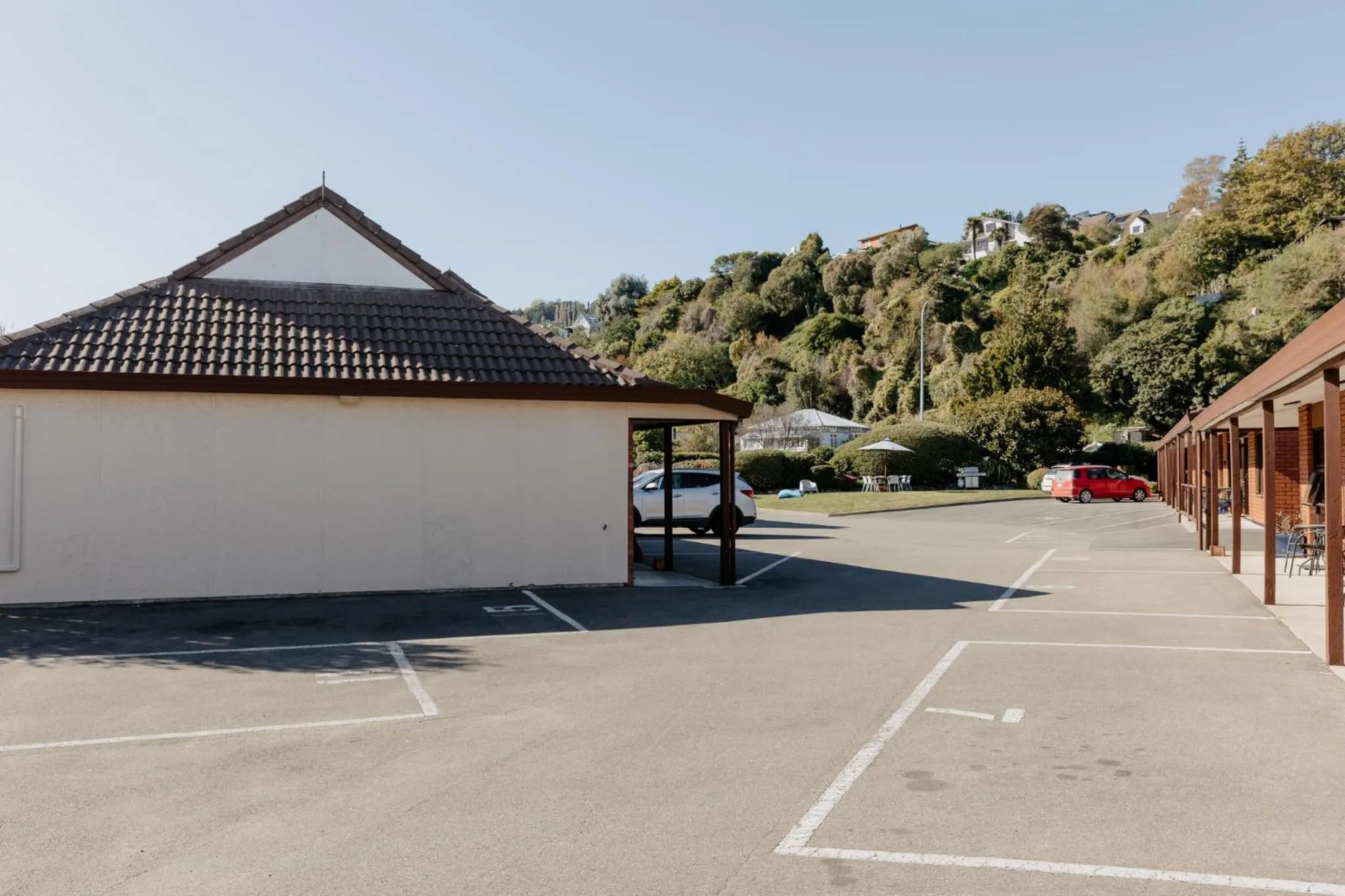 Property building in Amber Court Motel Nelson