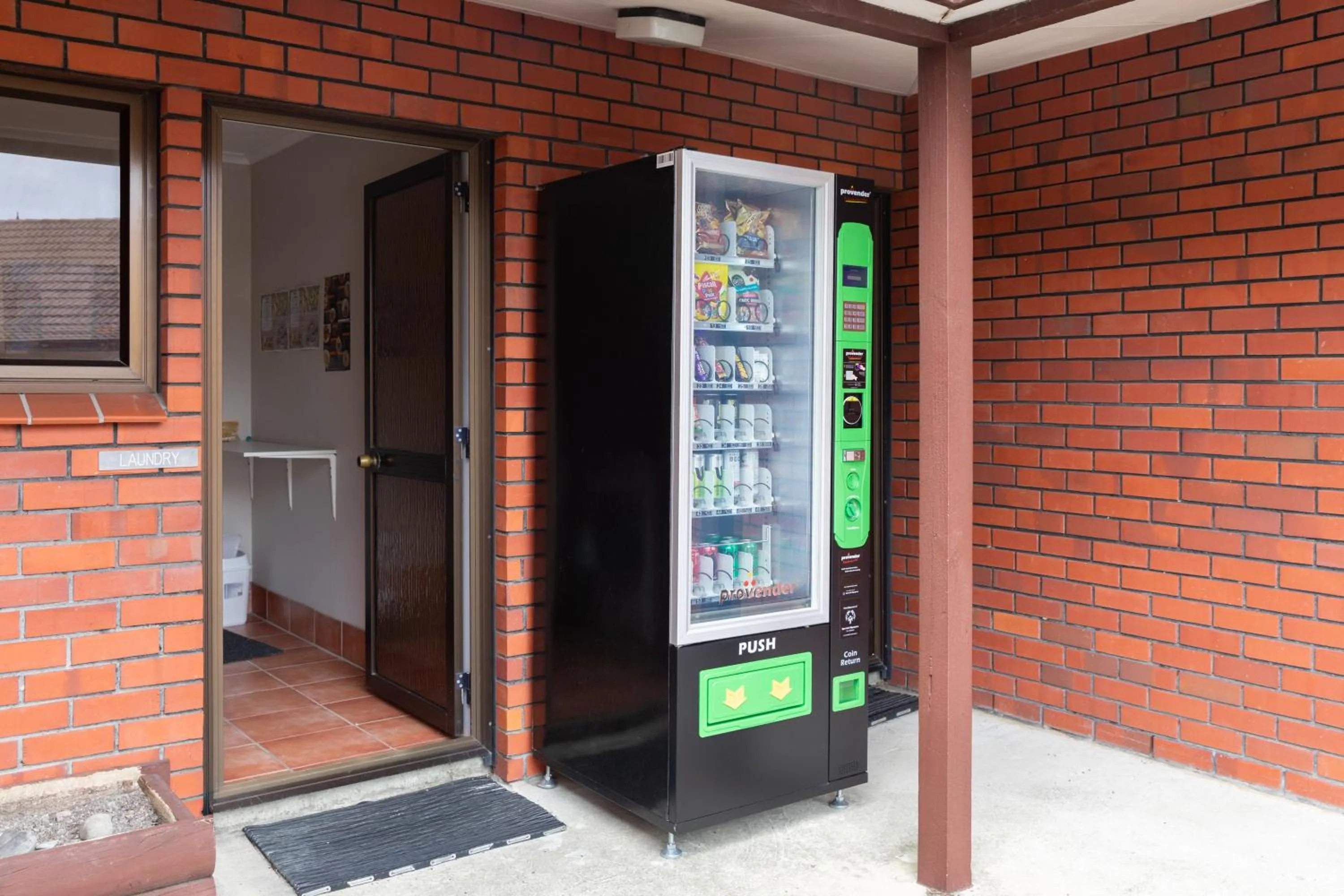 vending machine in Amber Court Motel Nelson
