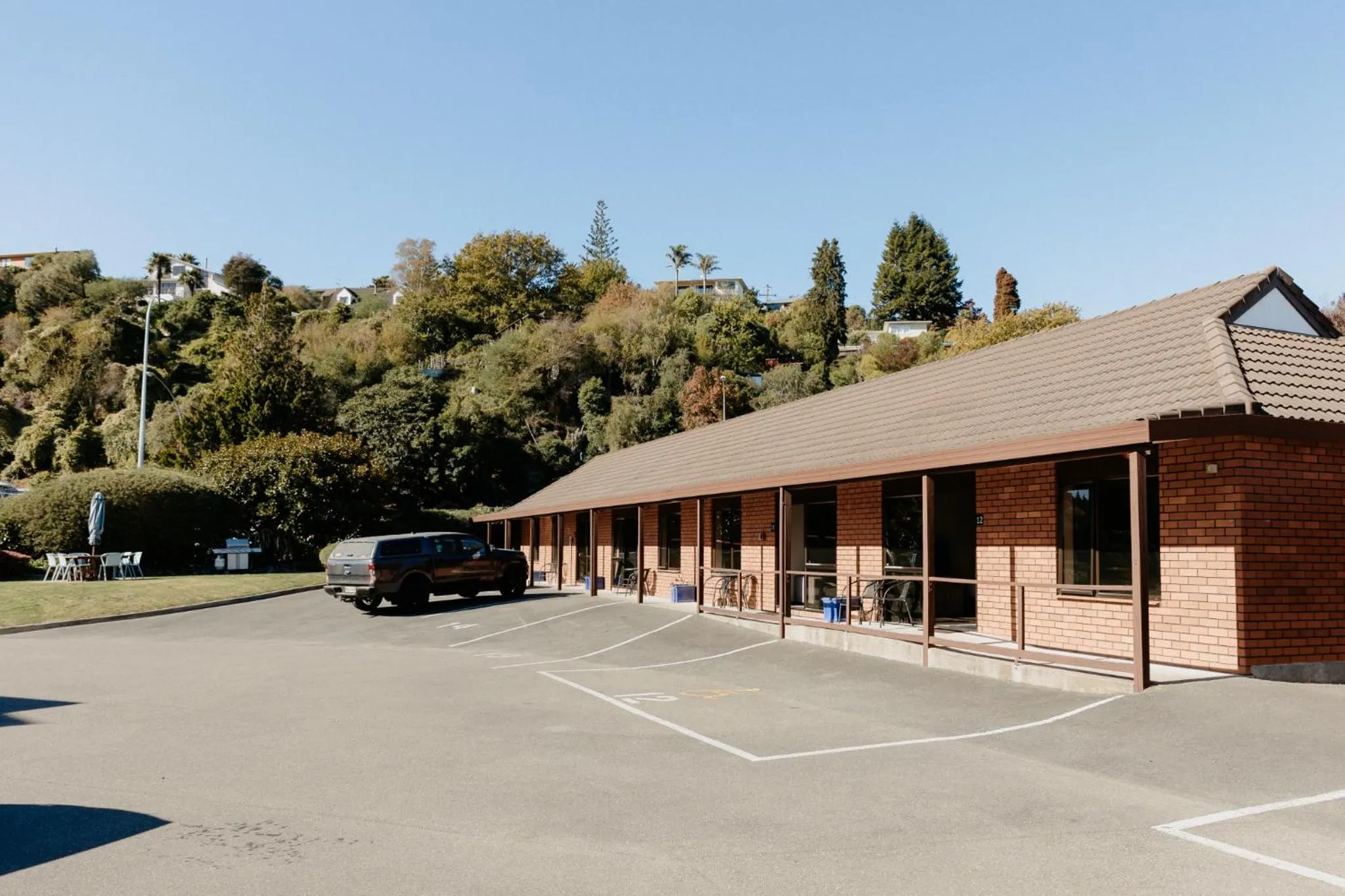 Property building in Amber Court Motel Nelson