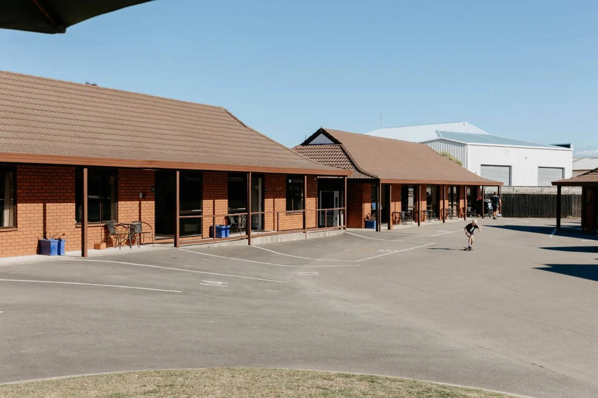 Property building in Amber Court Motel Nelson