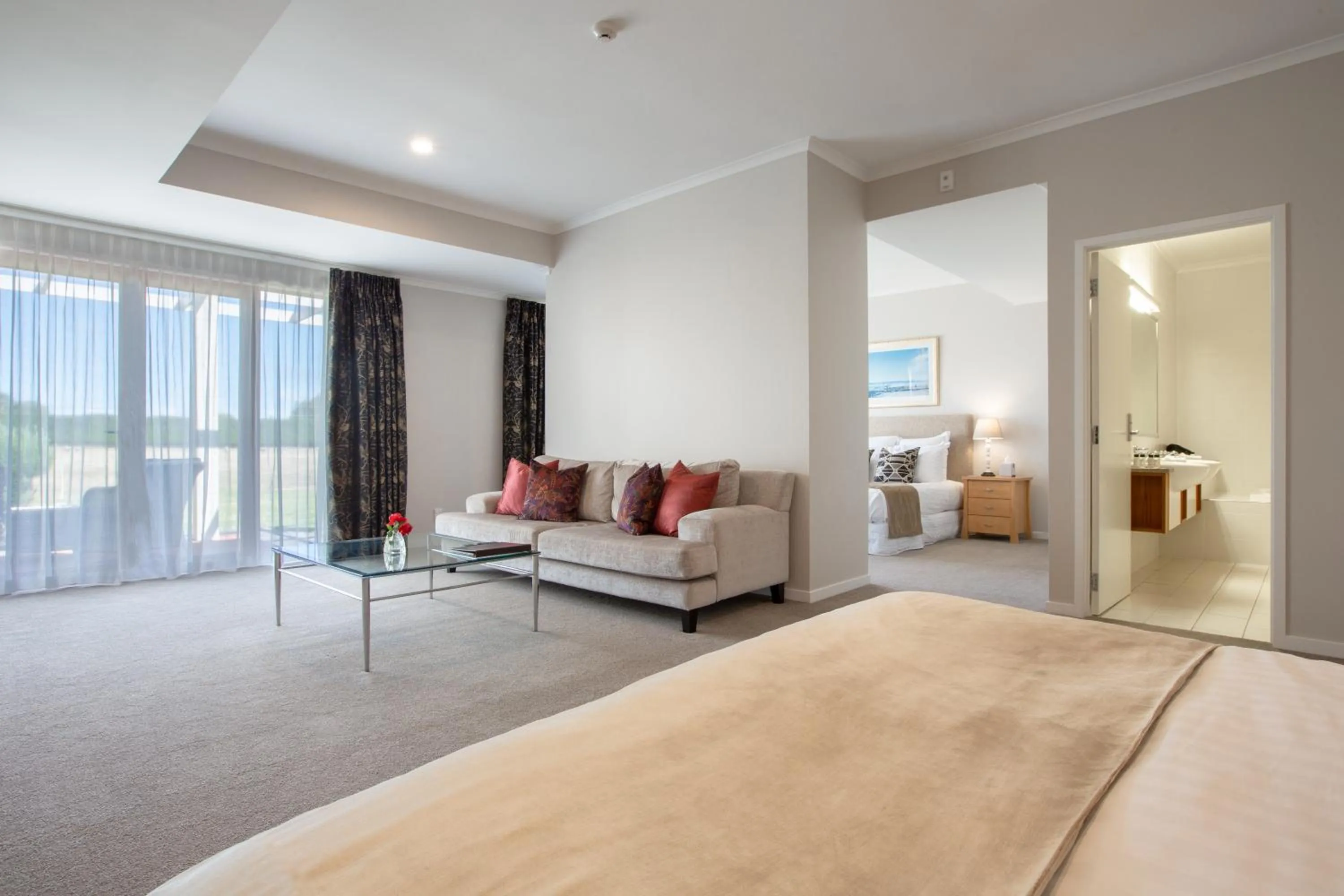 Photo of the whole room, Bed in Mangapapa Hotel