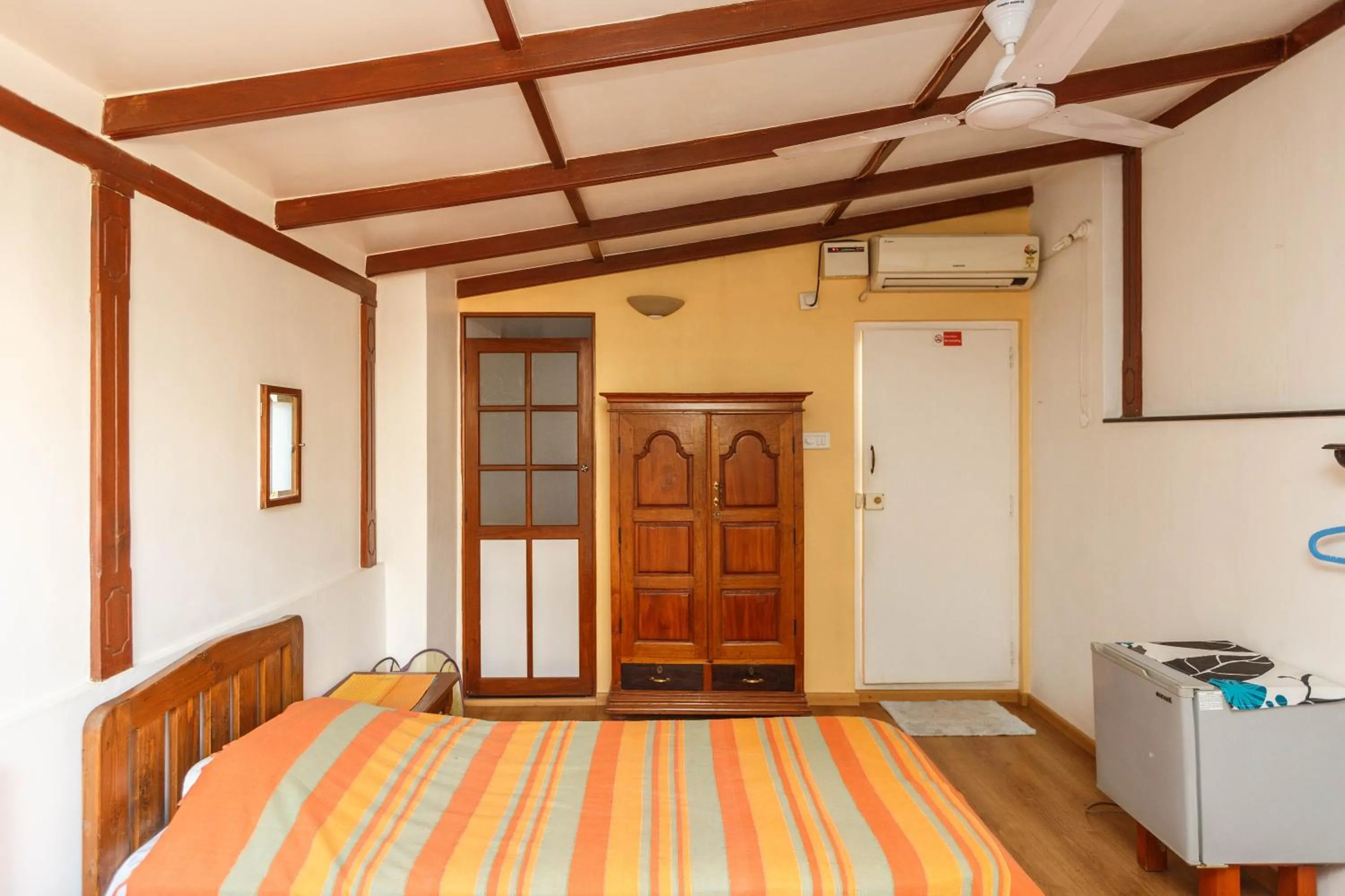 Bedroom, Bed in Casa Cottage