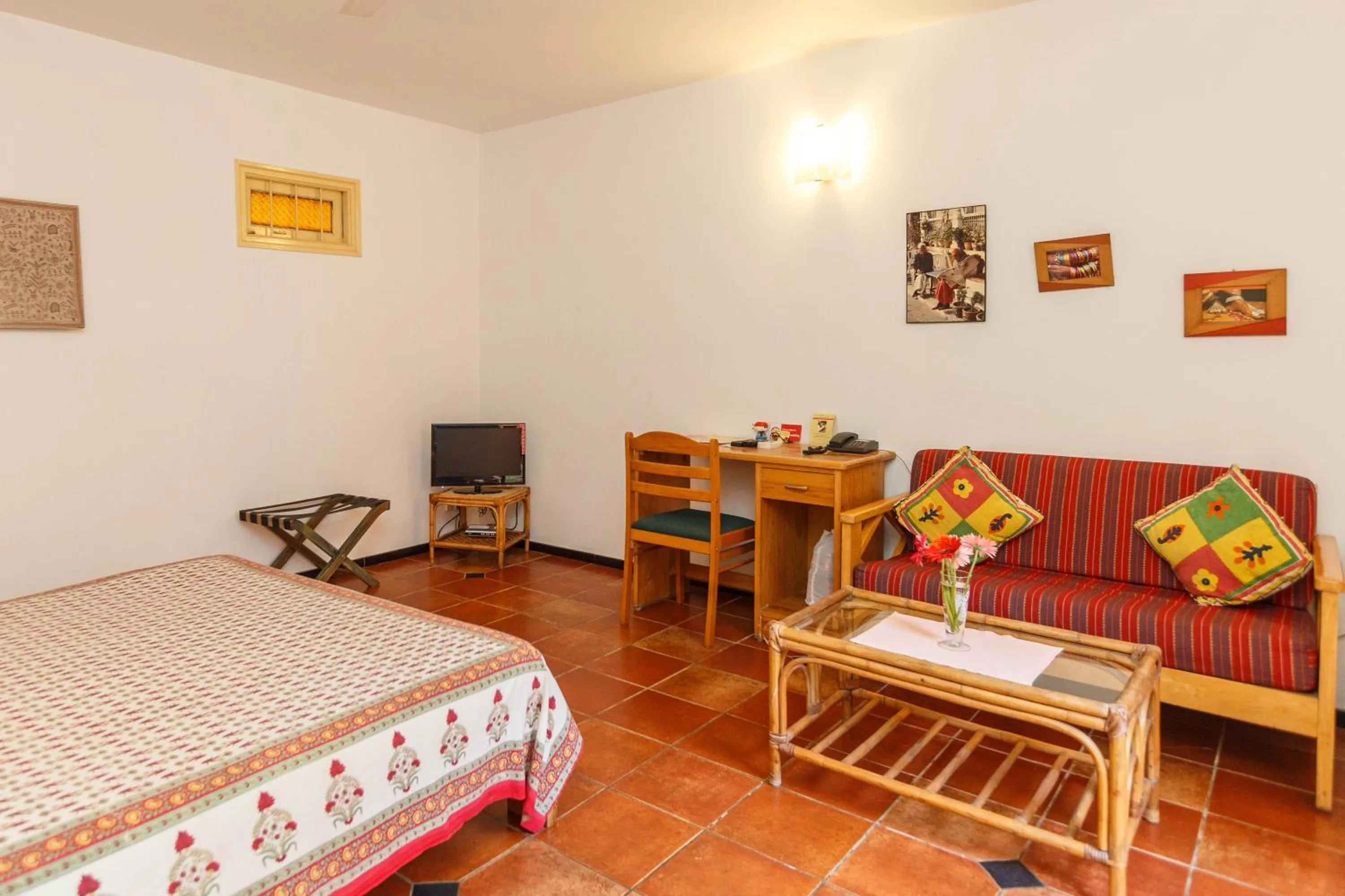 Bedroom, Bed in Casa Cottage