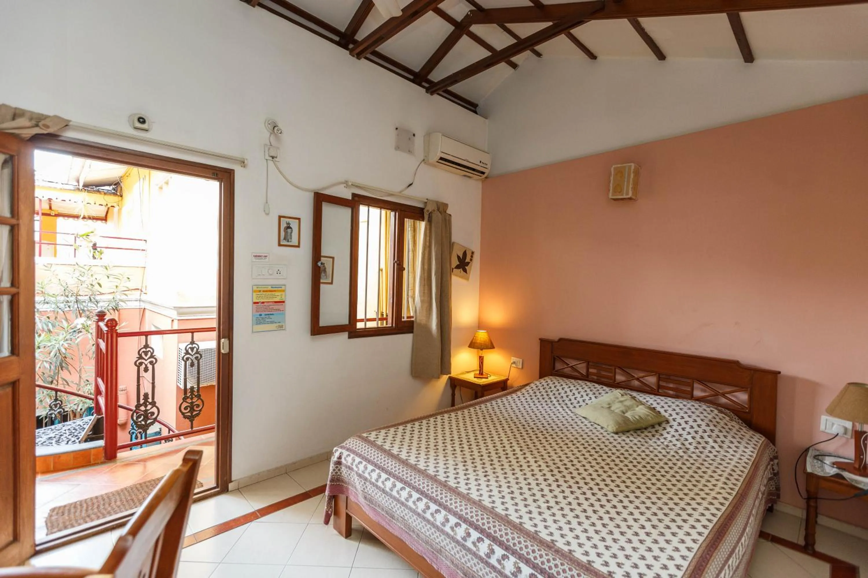 Bedroom, Bed in Casa Cottage