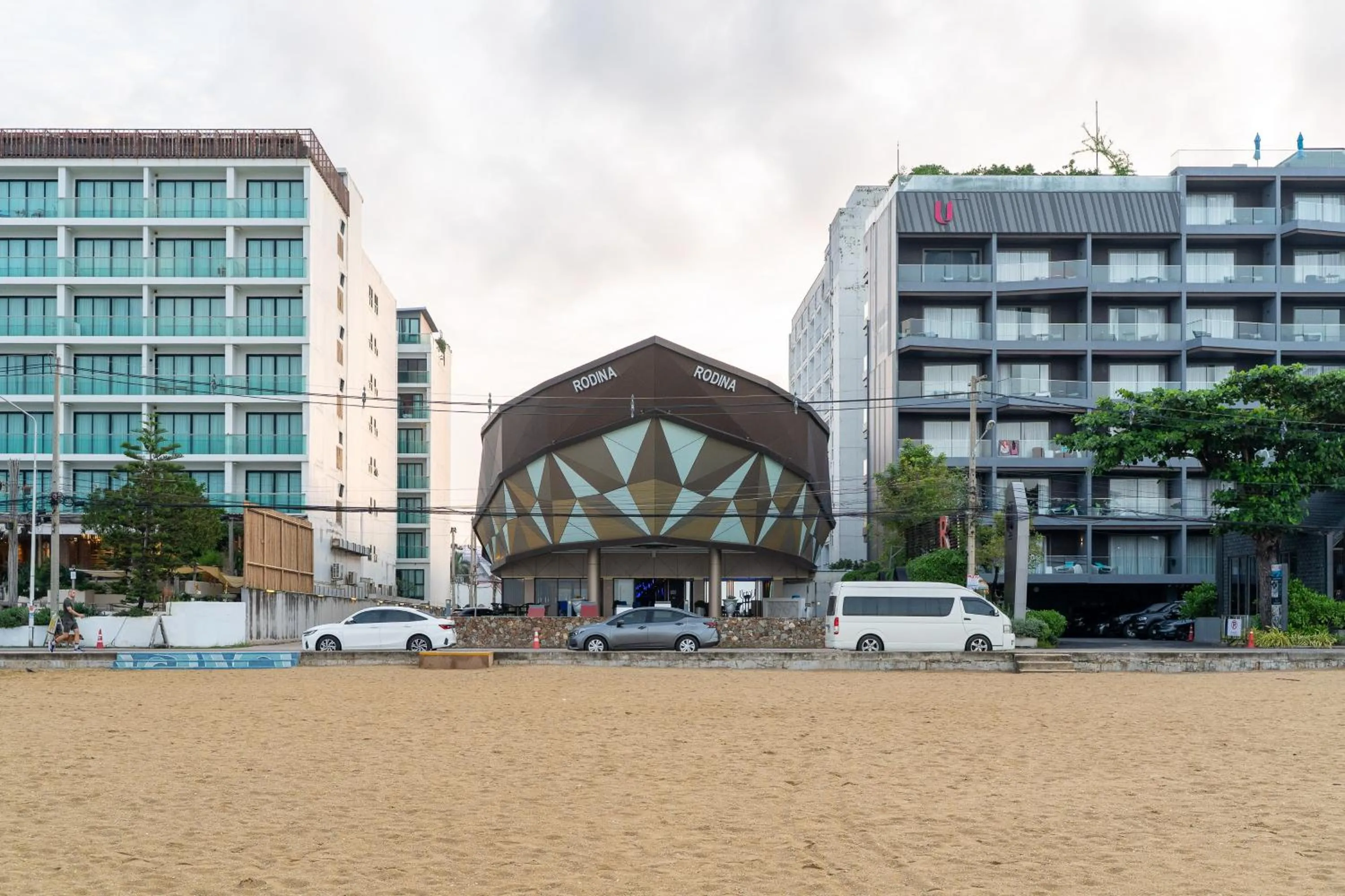 Location in Rodina Beach Hotel