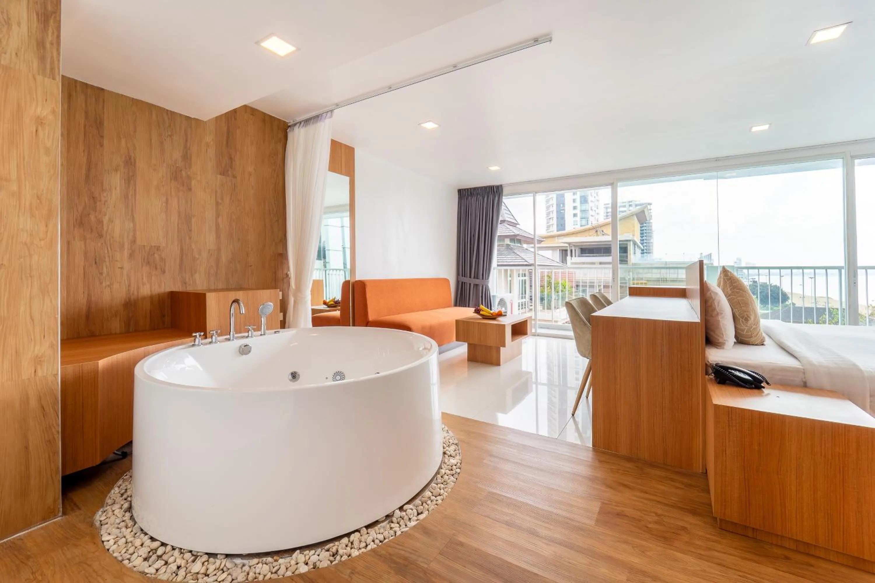 Bath in Rodina Beach Hotel