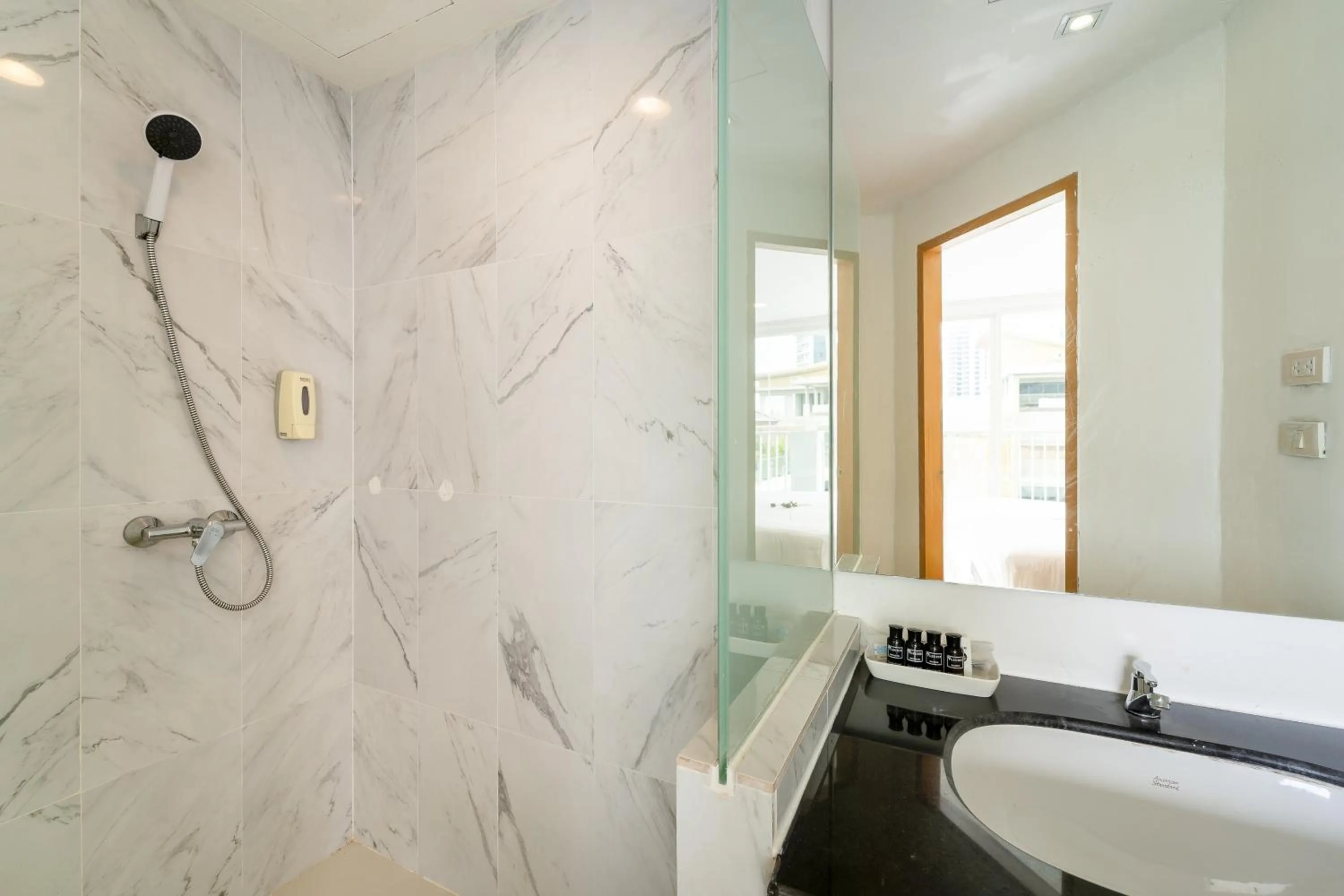 Bathroom in Rodina Beach Hotel