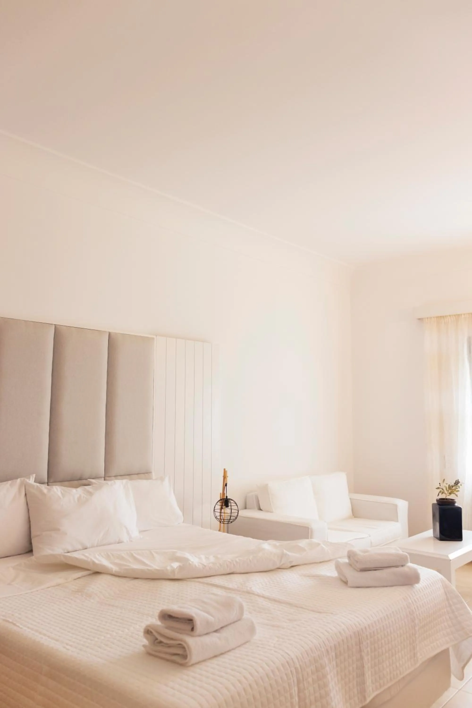 Bed in Astro Palace Hotel & Suites