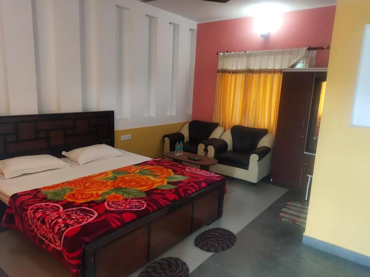 Bed in KBS Sree Paradise Kodai